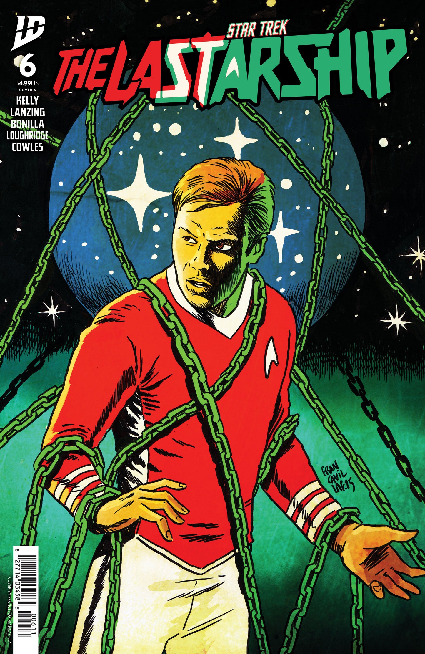 Star Trek: The Last Starship #6 Cover A (Francavilla) ISBN: 82771403458500611 - FOC DATE: 2/16/26 - Release Date: 3/25/26