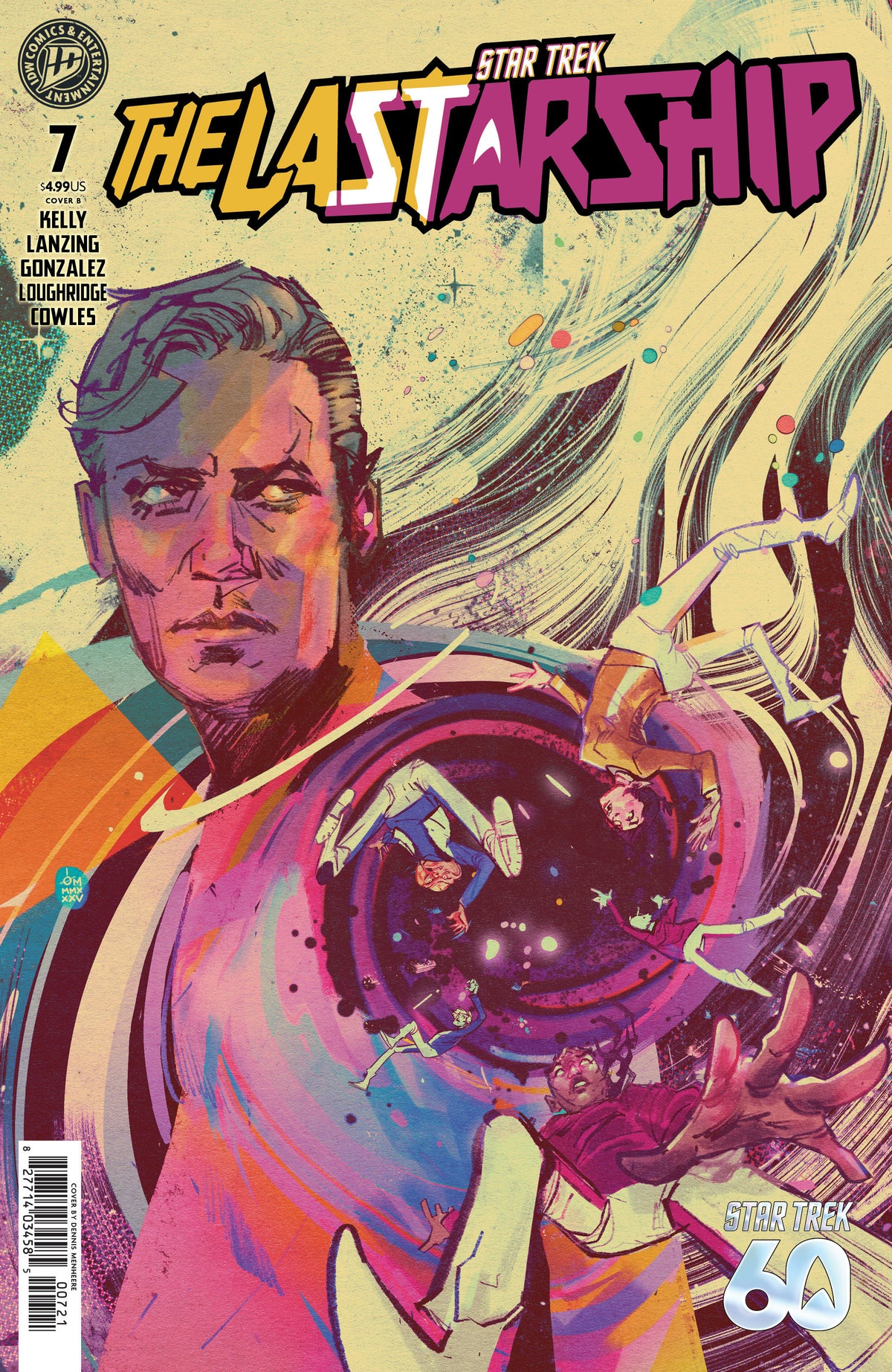 Star Trek: The Last Starship #7 Variant B (Menheere) ISBN: 82771403458500721 - FOC DATE: 4/12/26 - Release Date: 5/20/26