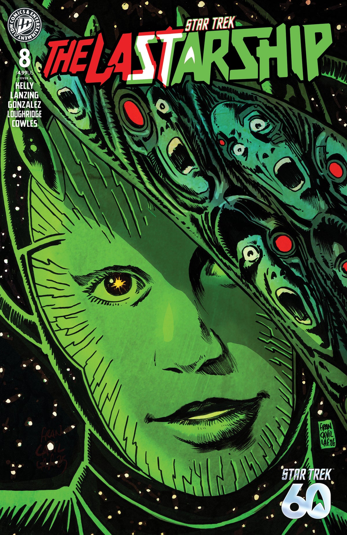 Star Trek: The Last Starship #8 Cover A (Francavilla) ISBN: 82771403458500811 - FOC DATE: 5/10/26 - Release Date: 6/17/26