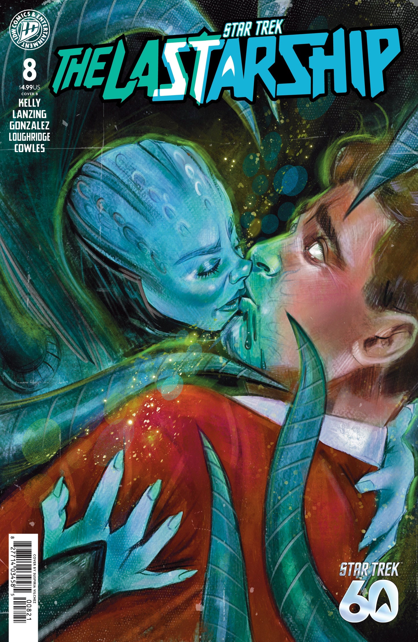 Star Trek: The Last Starship #8 Variant B (Vilchez) ISBN: 82771403458500821 - FOC DATE: 5/10/26 - Release Date: 6/17/26