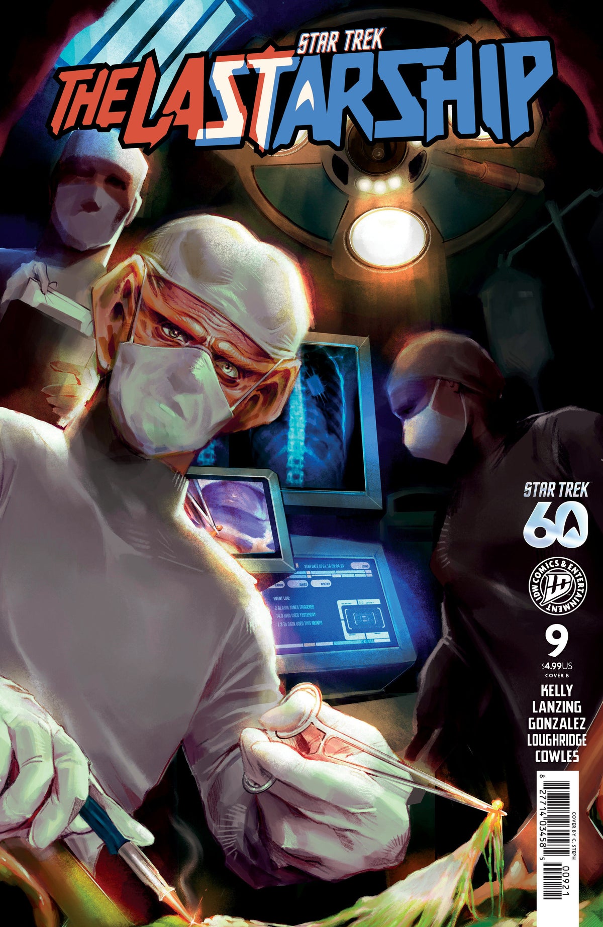 Star Trek: The Last Starship #9 Variant B (Steph C) ISBN: 82771403458500921 - FOC DATE: 6/7/26 - Release Date: 7/15/26