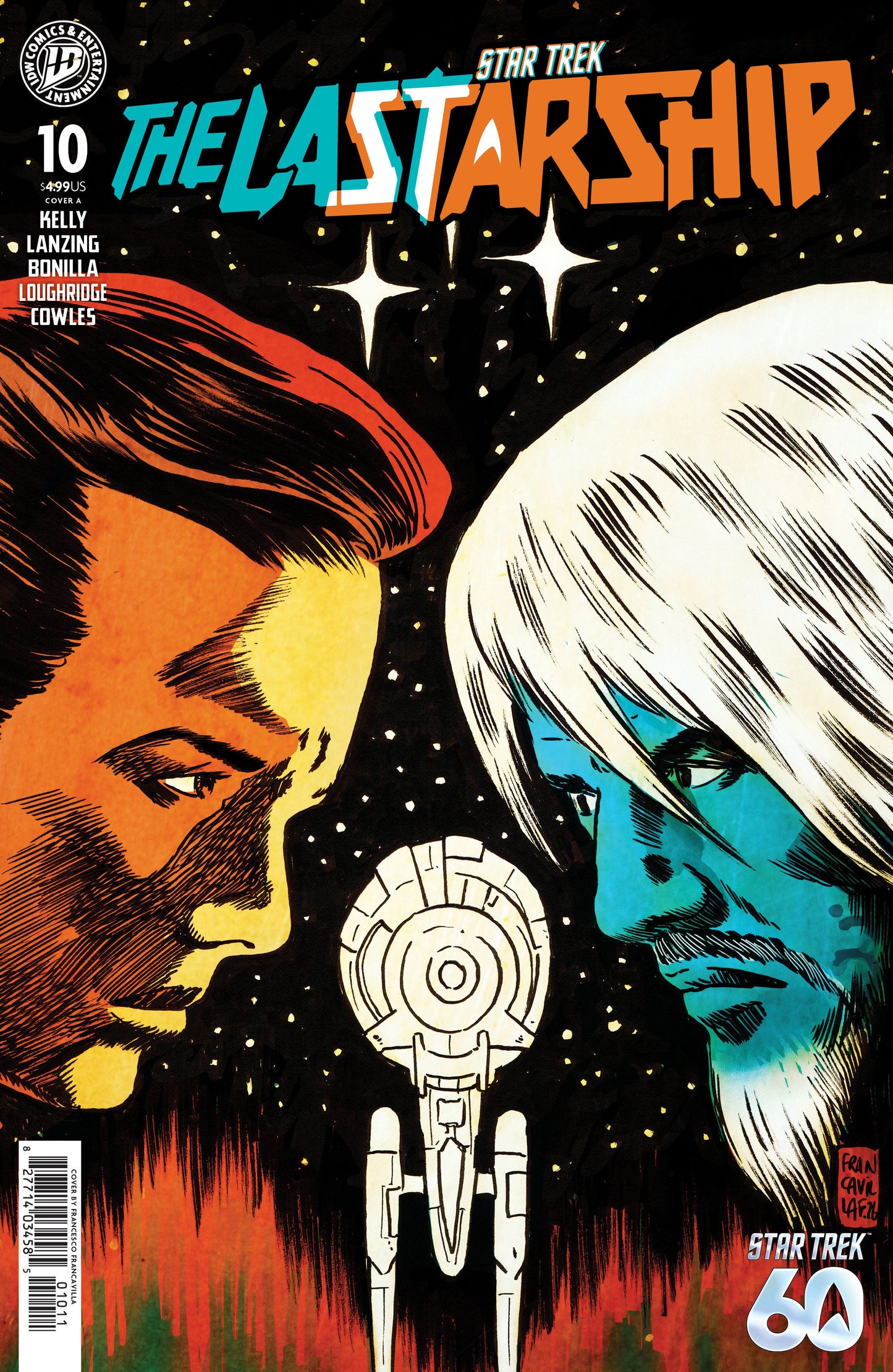 Star Trek: The Last Starship #10 Cover A (Francavilla) ISBN: 82771403458501011 - FOC DATE: 7/12/26 - Release Date: 8/19/26