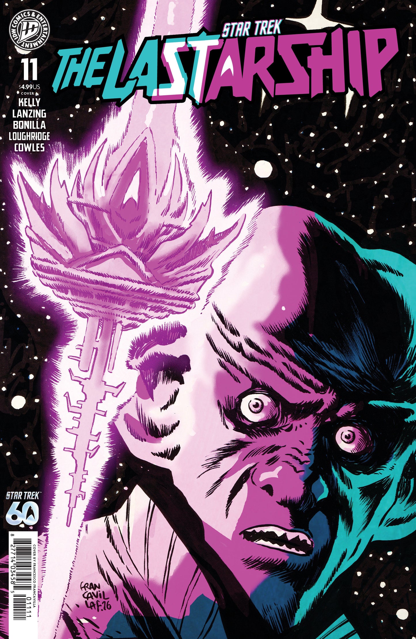 Star Trek: The Last Starship #11 Cover A (Francavilla) ISBN: 82771403458501111 - FOC DATE: 8/9/26 - Release Date: 9/16/26
