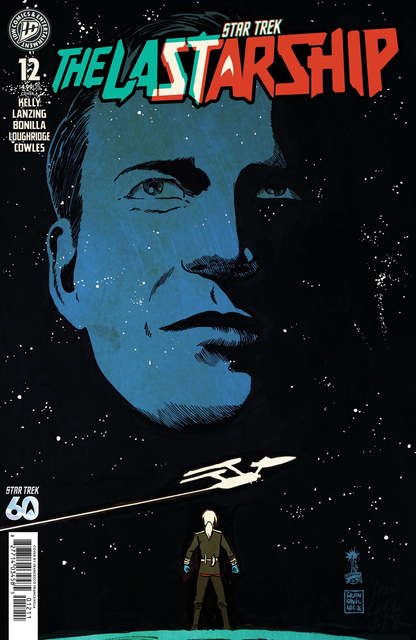 Star Trek: The Last Starship #12 Cover A (Francavilla) ISBN: 82771403458501211 - FOC DATE: 9/13/26 - Release Date: 10/21/26