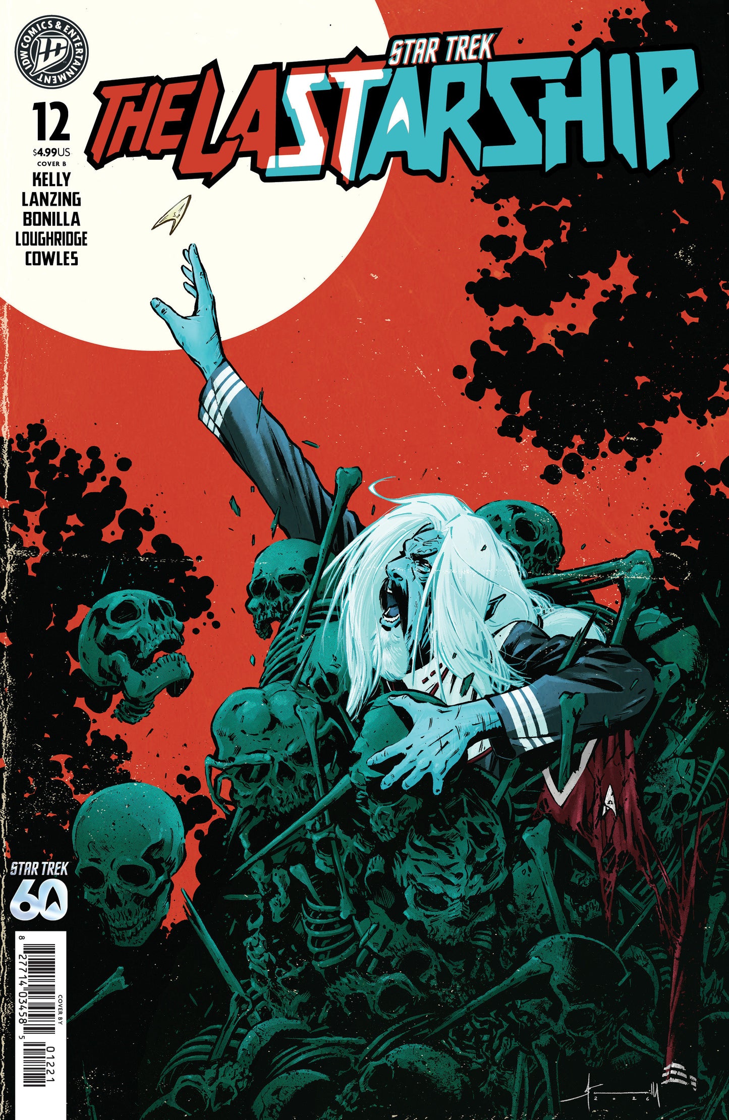 Star Trek: The Last Starship #12 Variant B (Bonilla) ISBN: 82771403458501221 - FOC DATE: 9/13/26 - Release Date: 10/21/26