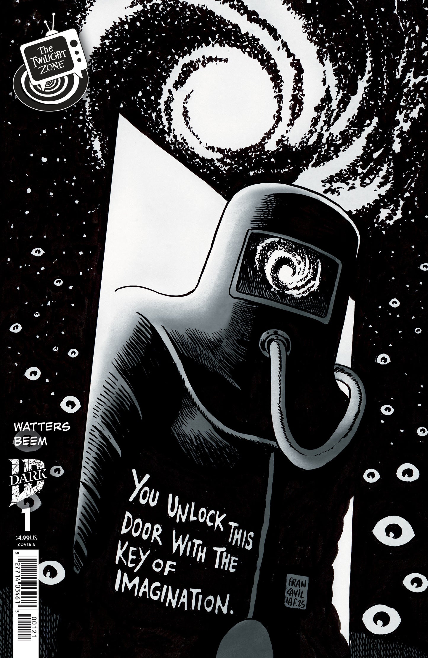 The Twilight Zone #1 Variant B (Francavilla Connecting Cover) - 9/24/25 - Release Date: 9/24/25