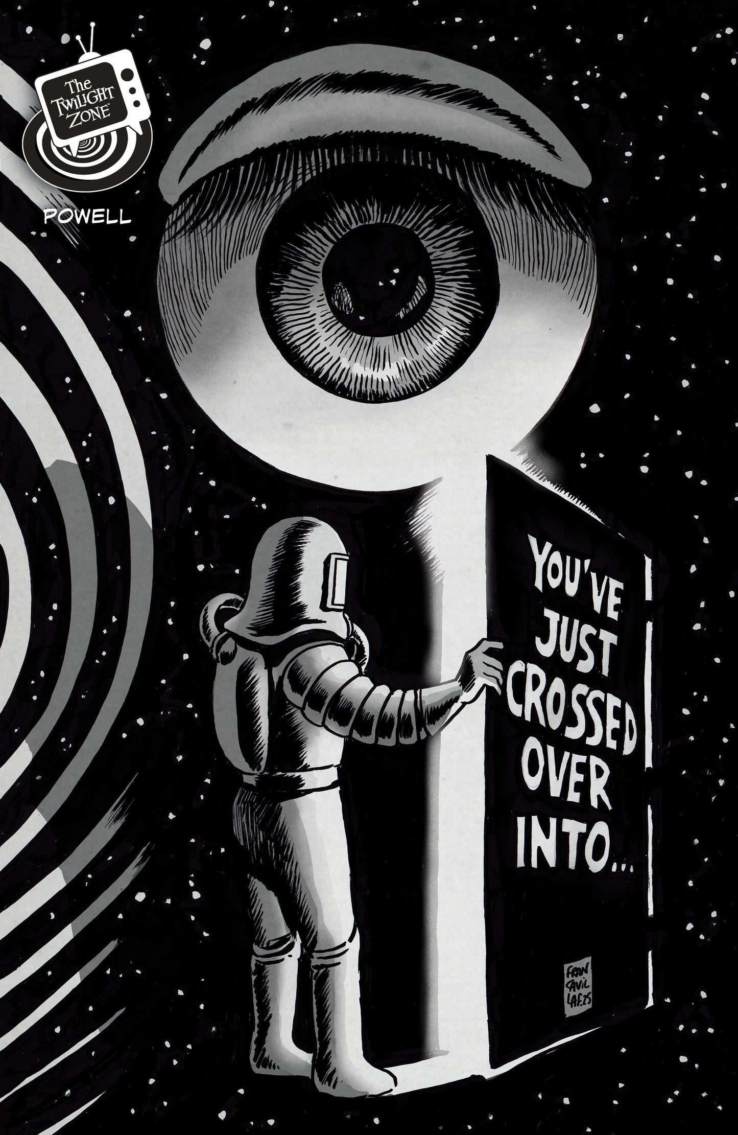 The Twilight Zone #4 Variant B (Francavilla Connecting Cover) ISBN: 82771403461500421 - Release Date: 2/4/26