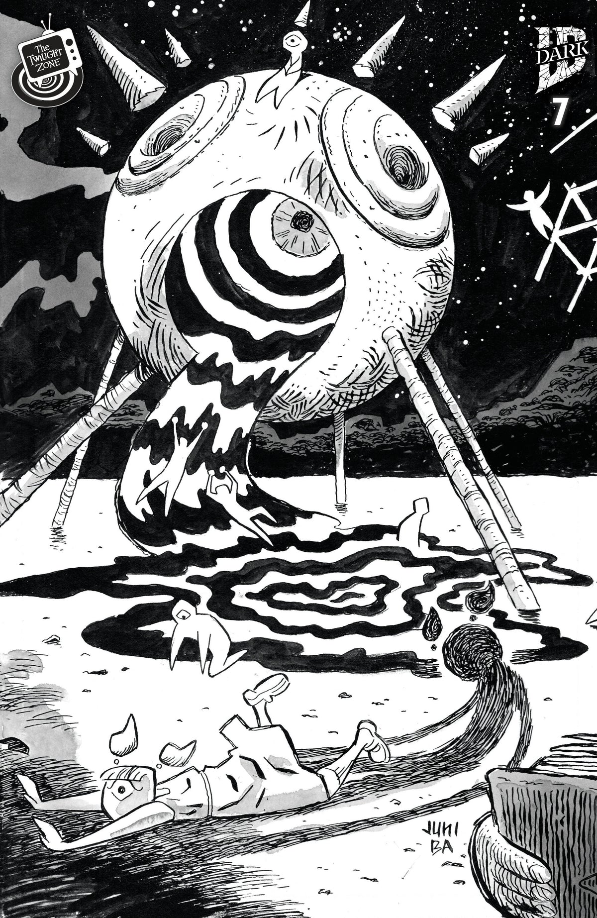 The Twilight Zone #7 Variant B (Ba Connecting Cover) ISBN: 82771403461500721 - FOC DATE: 4/26/26 - Release Date: 6/3/26