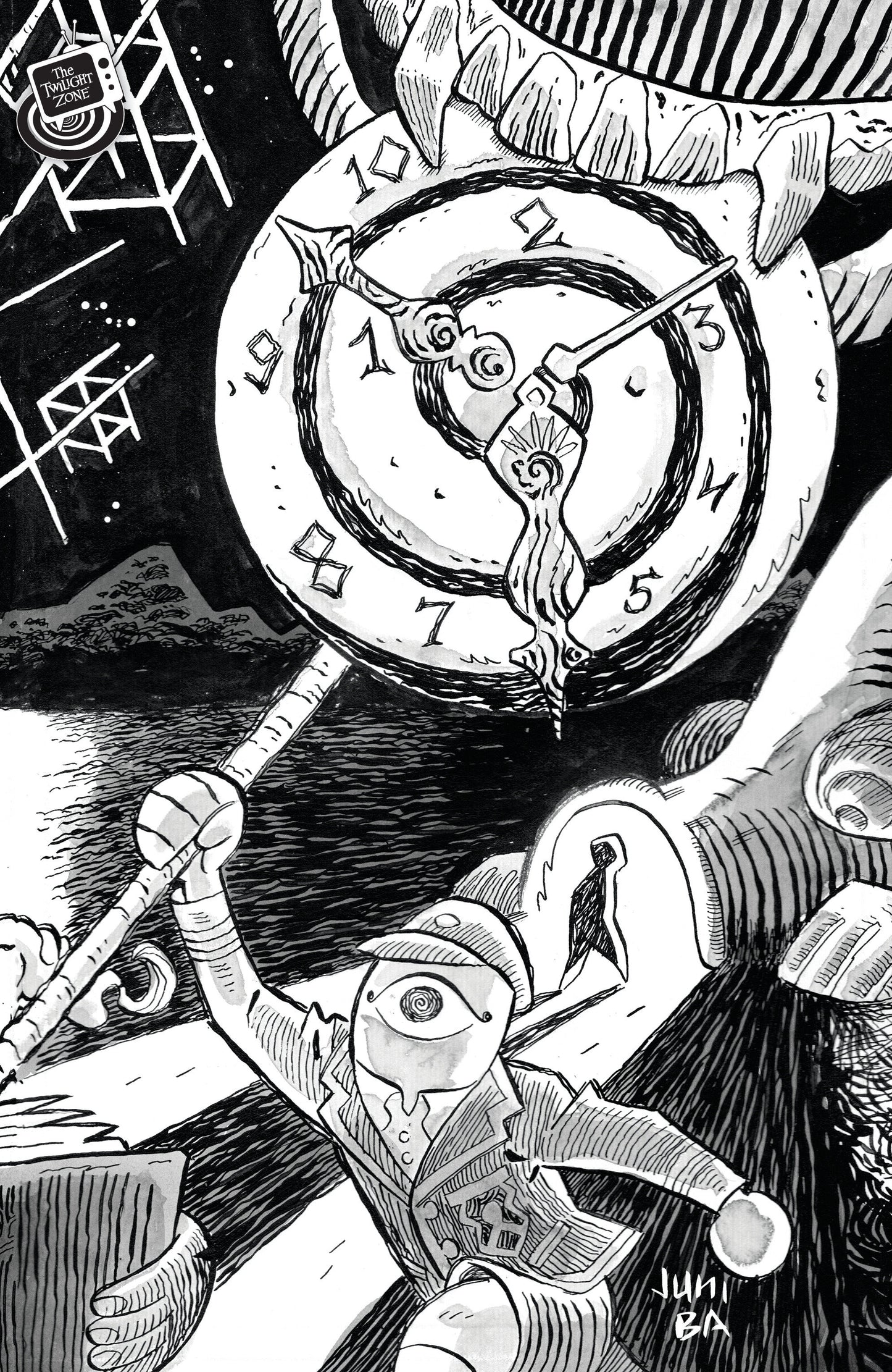 The Twilight Zone #9 Variant B (Ba Connecting Cover) ISBN: 82771403461500921 - FOC DATE: 5/31/26 - Release Date: 7/8/26