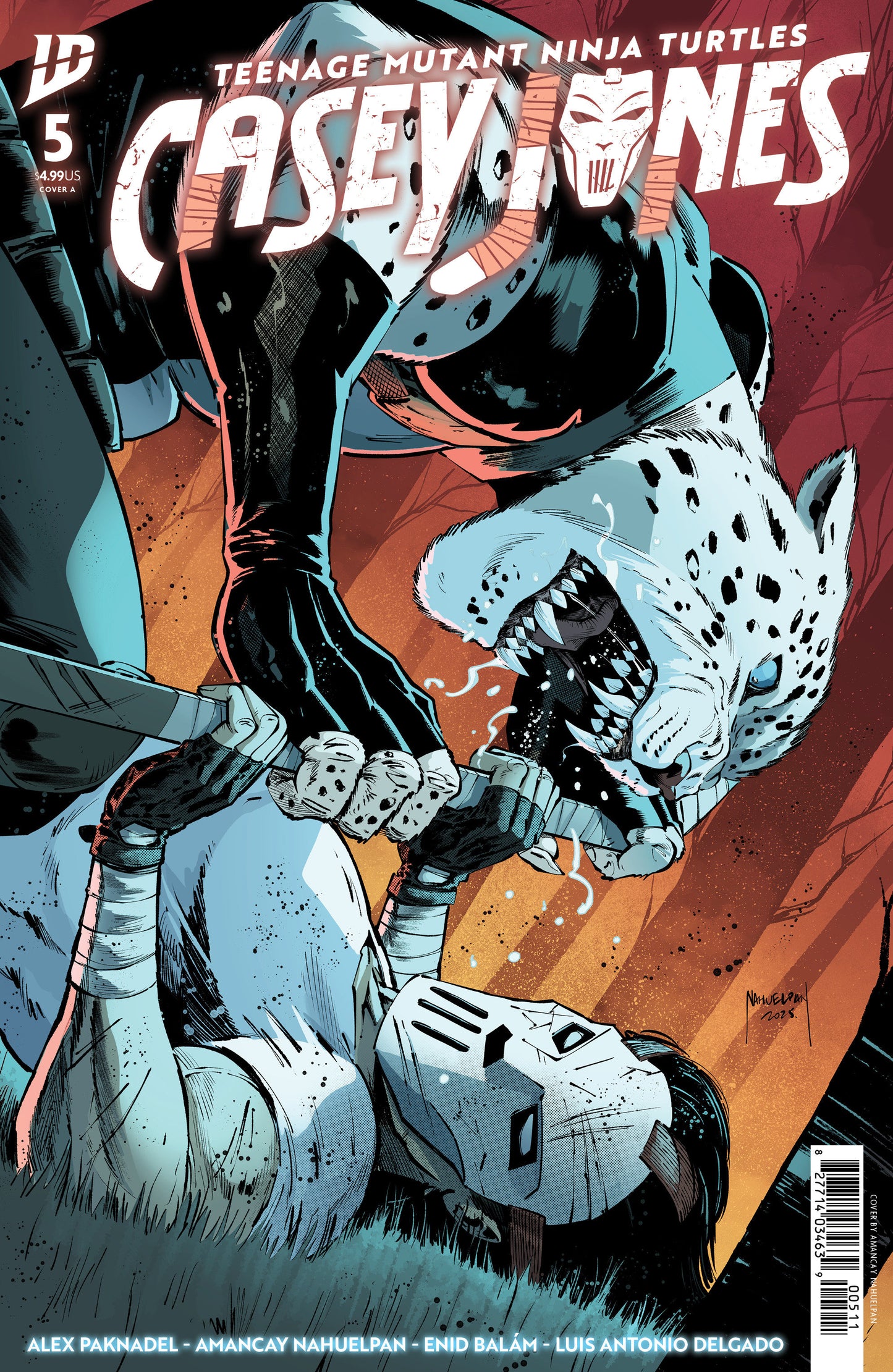 Teenage Mutant Ninja Turtles: Casey Jones #5 Cover A (Nahuelpan) ISBN: 82771403463900511 - Release Date: 3/4/26