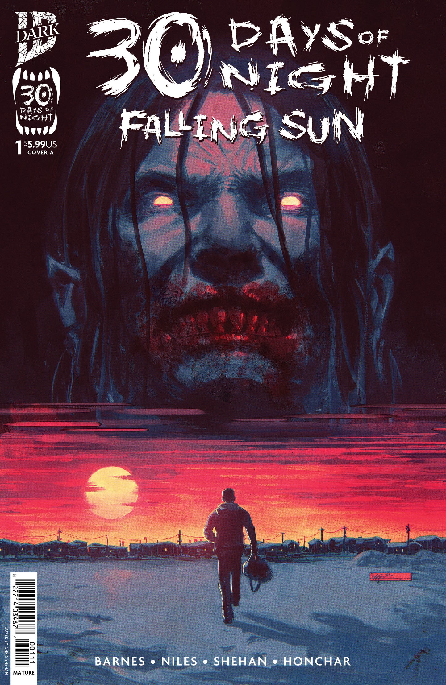 30 Days of Night: Falling Sun #1 Cover A (Shehan) ISBN: 82771403467700111 - Release Date: 10/15/25