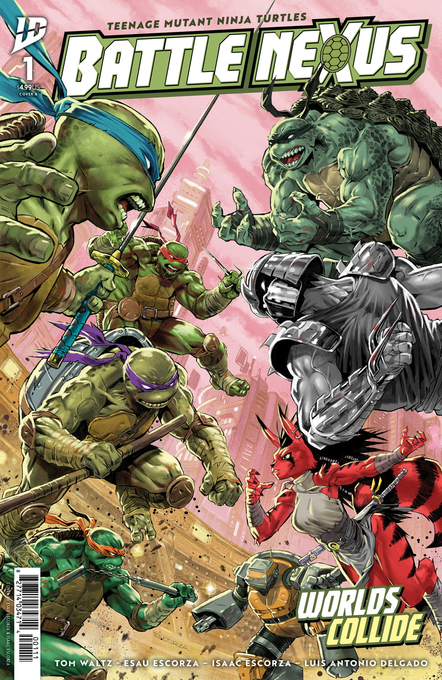 Teenage Mutant Ninja Turtles: Battle Nexus #1 Cover A (Escorza Brothers) ISBN: 82771403471400111 - Release Date: 12/24/25