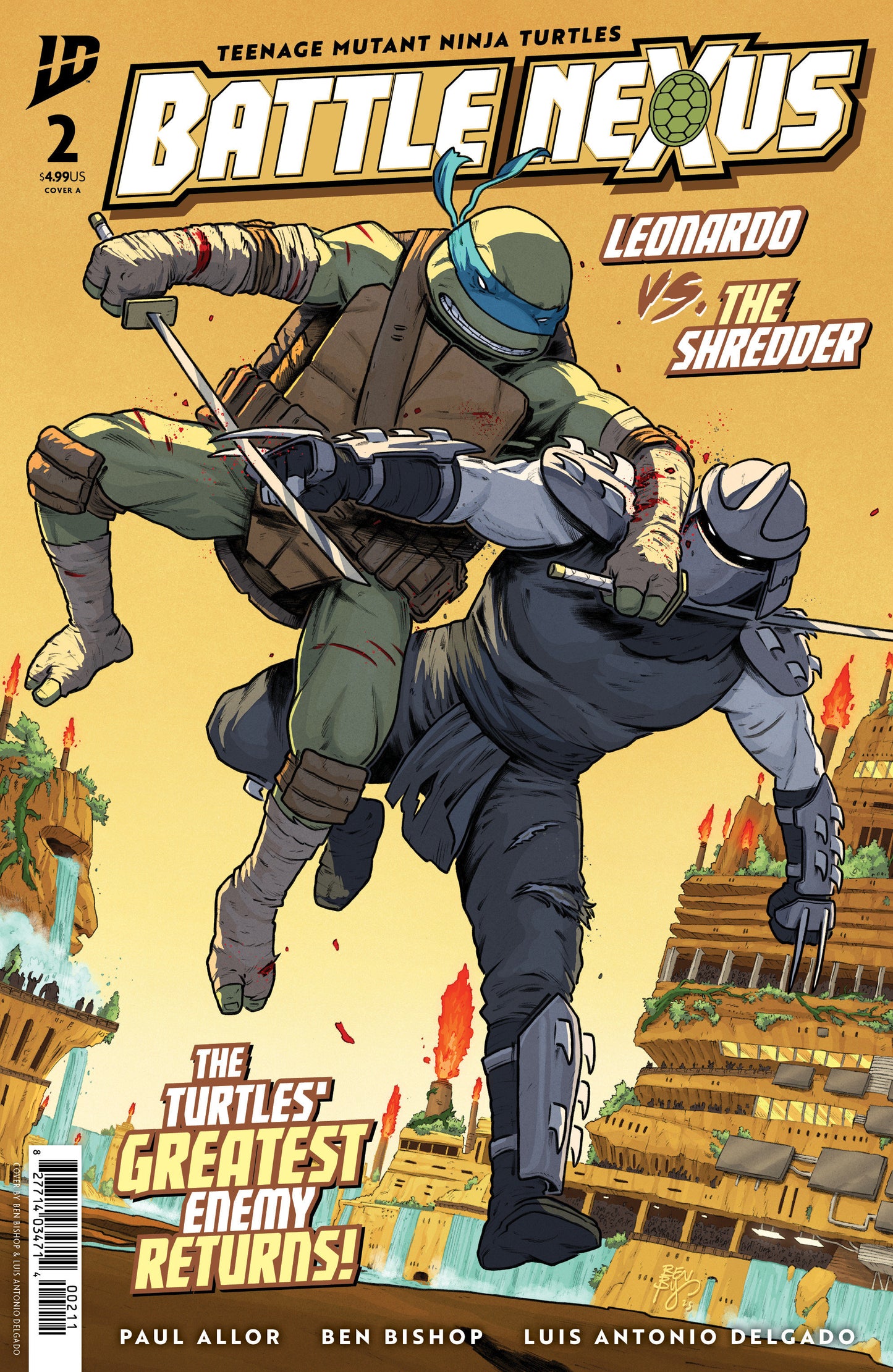 Teenage Mutant Ninja Turtles: Battle Nexus #2 Cover A (Bishop) ISBN: 82771403471400211 - Release Date: 1/7/26