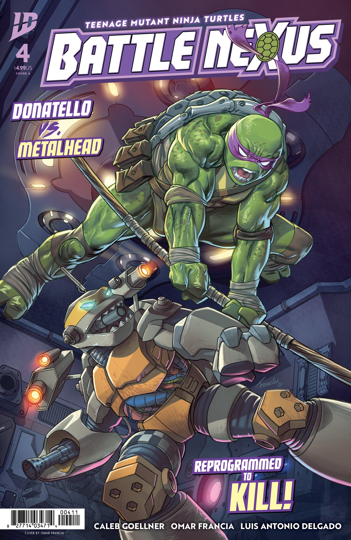 Teenage Mutant Ninja Turtles: Battle Nexus #4 Cover A (Francia) ISBN: 82771403471400411 - Release Date: 2/4/26