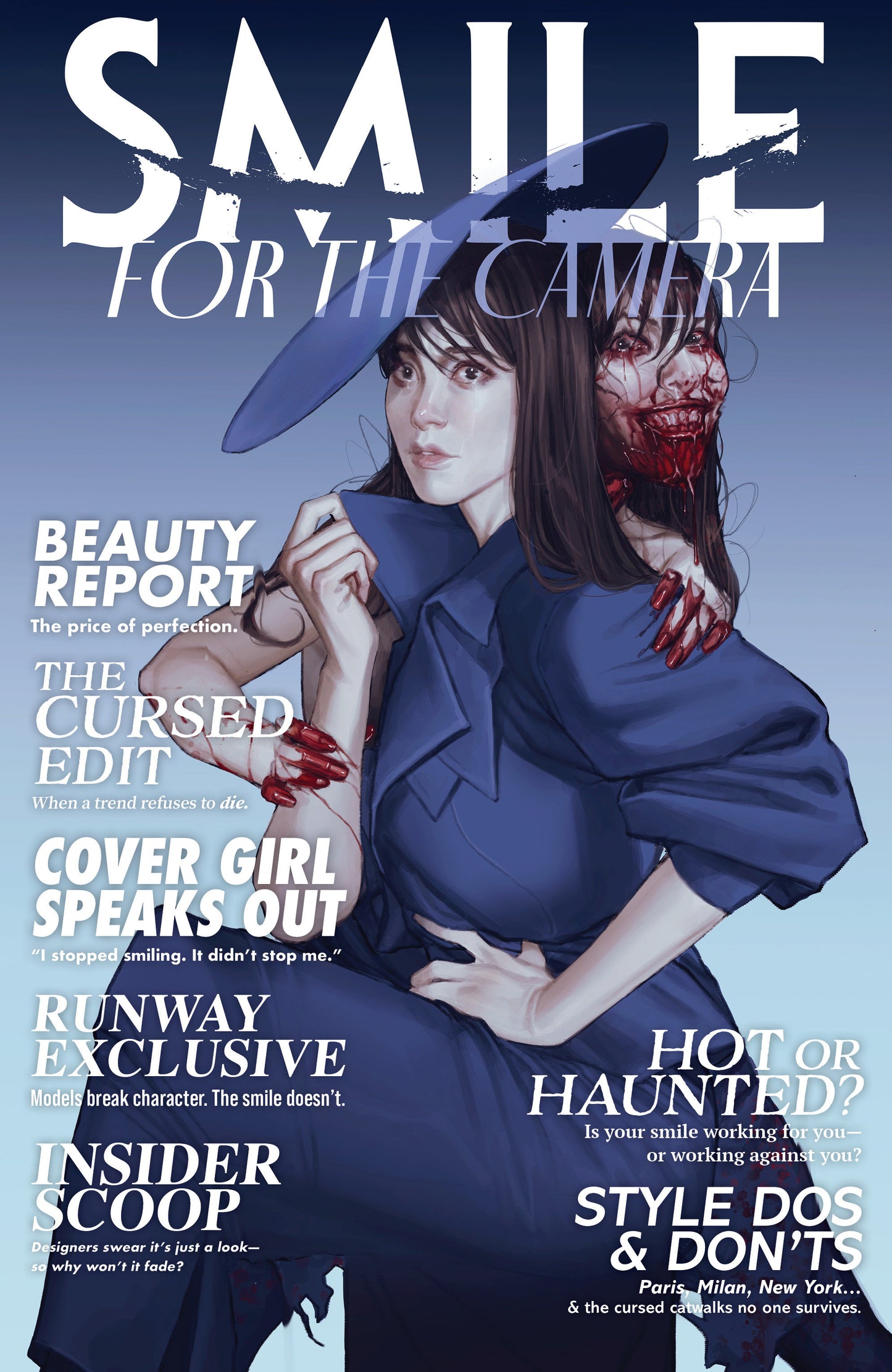 Smile: For the Camera #3 Variant C (Swaby Fashion Magazine Variant) ISBN: 82771403503200331 - FOC DATE: 4/12/26 - Release Date: 5/20/26