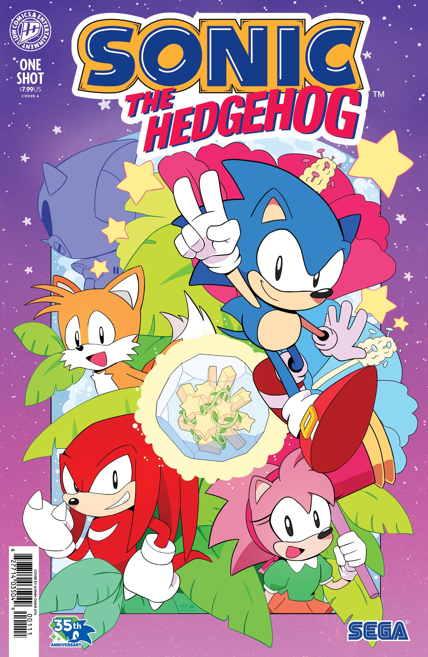 Sonic the Hedgehog: 35th Anniversary Special Cover A (Ata) ISBN: 82771403504900111 - FOC DATE: 5/31/26 - Release Date: 7/8/26