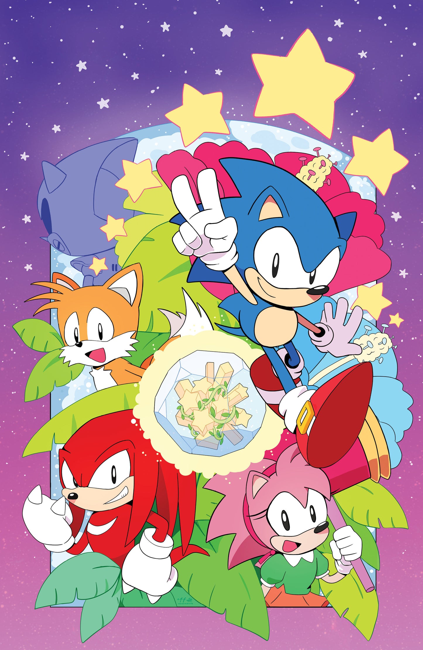 Sonic the Hedgehog: 35th Anniversary Special Variant C Foil (Ata Full Art) ISBN: 82771403504900131 - FOC DATE: 5/31/26 - Release Date: 7/8/26