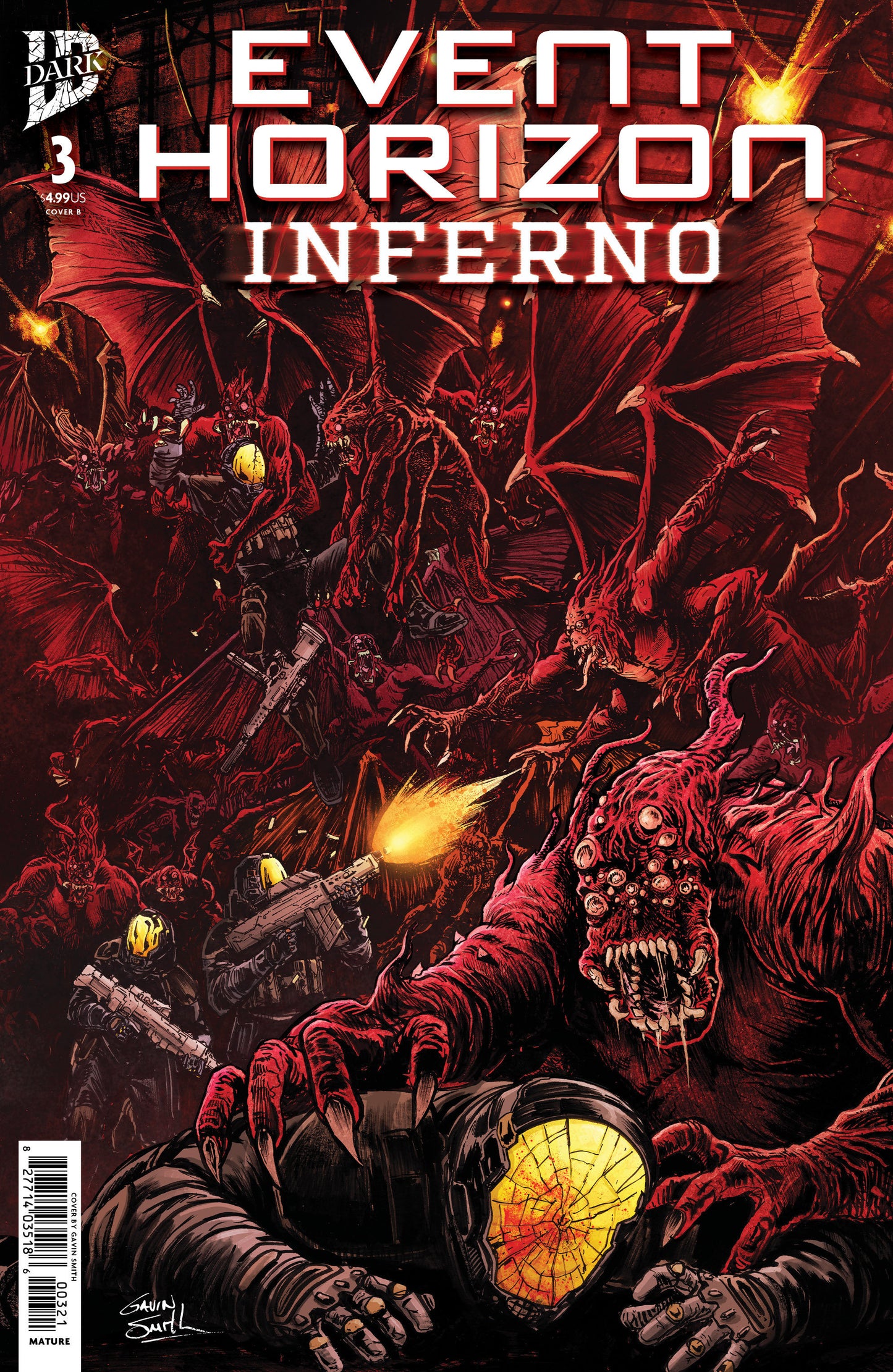 Event Horizon: Inferno #3 Variant B (Smith) ISBN: 82771403518600321 - FOC DATE: 5/24/26 - Release Date: 7/1/26