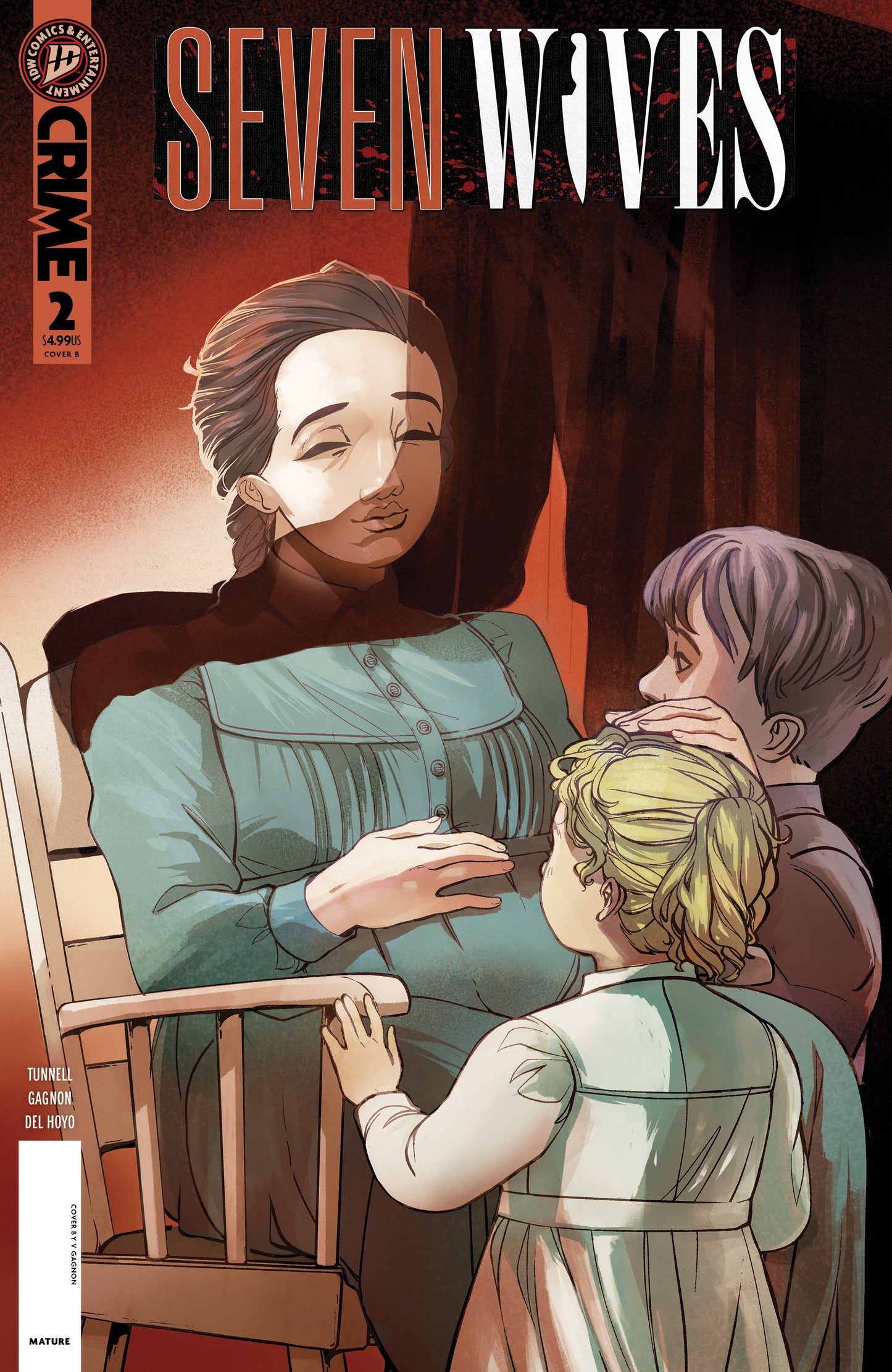 Seven Wives #2 Variant B (Gagnon) ISBN: 82771403520900221 - FOC DATE: 5/31/26 - Release Date: 7/8/26