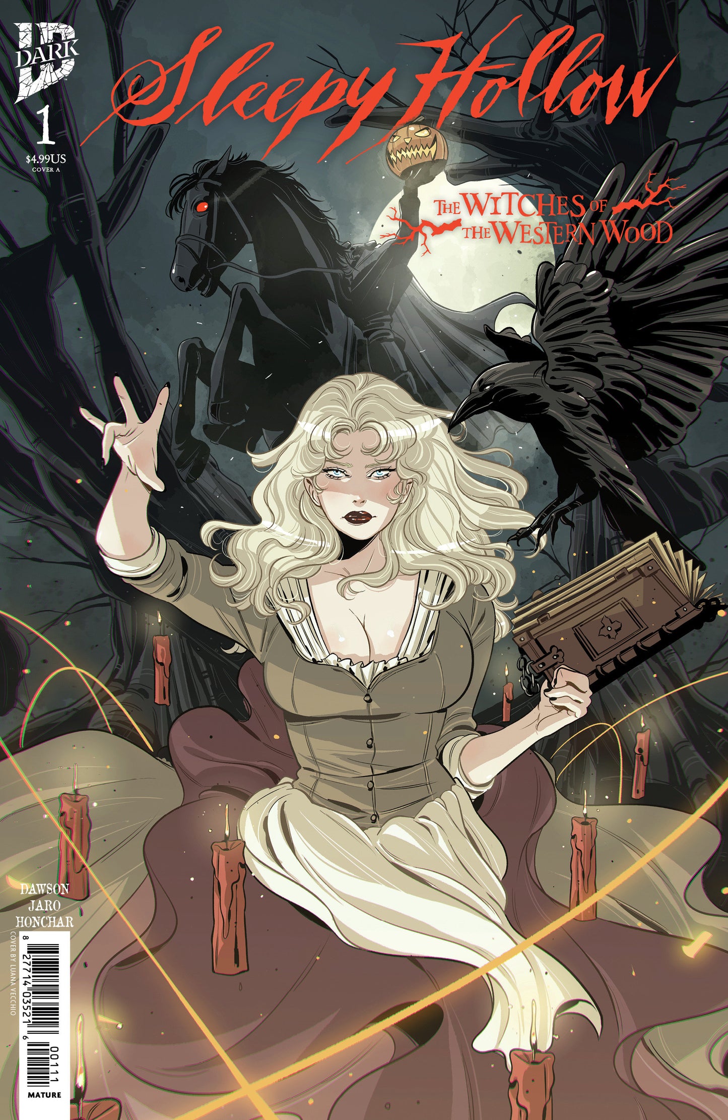 Sleepy Hollow: The Witches of the Western Wood #1 Cover A (Vecchio) ISBN: 82771403521600111 - FOC DATE: 3/29/26 - Release Date: 5/6/26