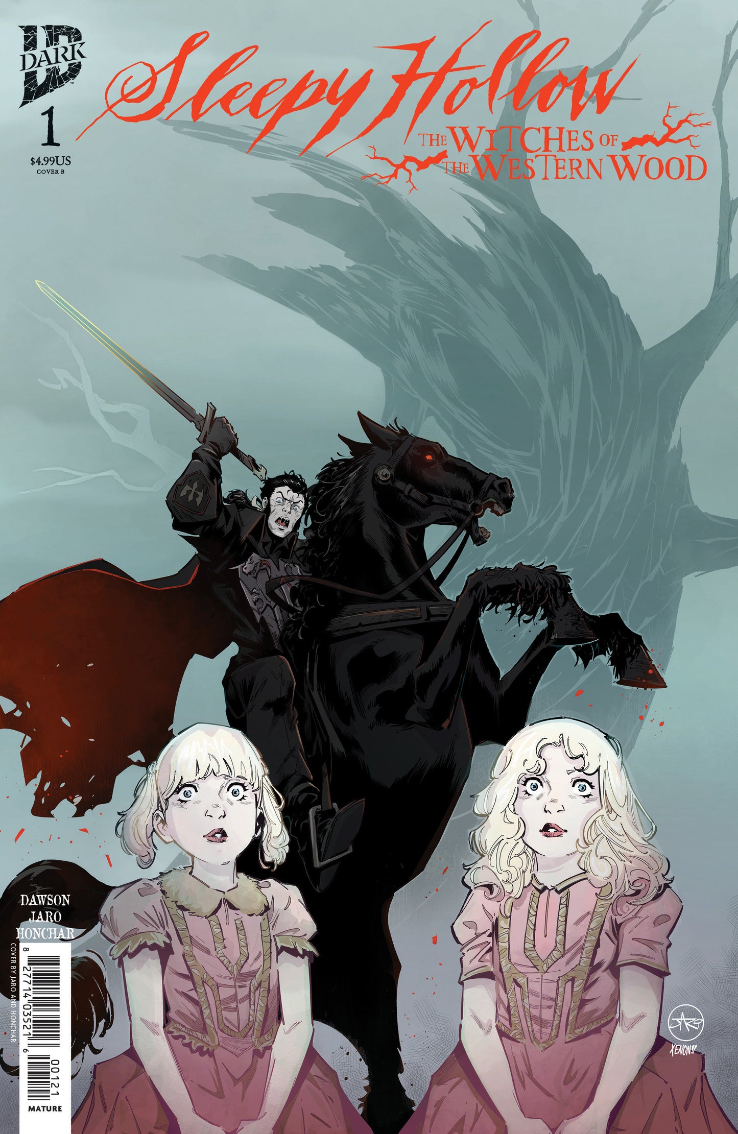 Sleepy Hollow: The Witches of the Western Wood #1 Variant B (Jaro) ISBN: 82771403521600121 - FOC DATE: 3/29/26 - Release Date: 5/6/26