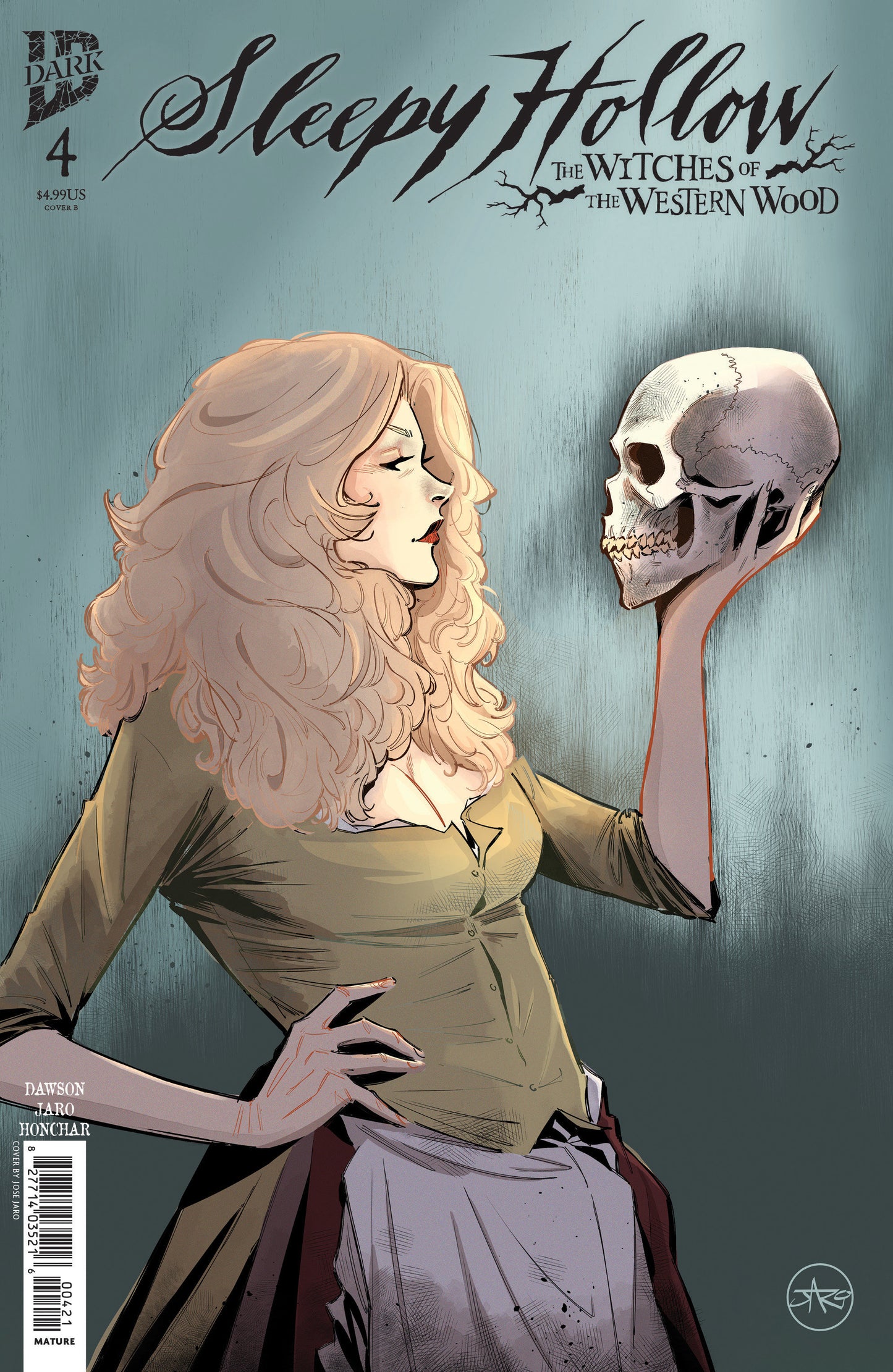 Sleepy Hollow: The Witches of the Western Wood #4 Variant B (Jaro) ISBN: 82771403521600421 - FOC DATE: 7/12/26 - Release Date: 8/19/26
