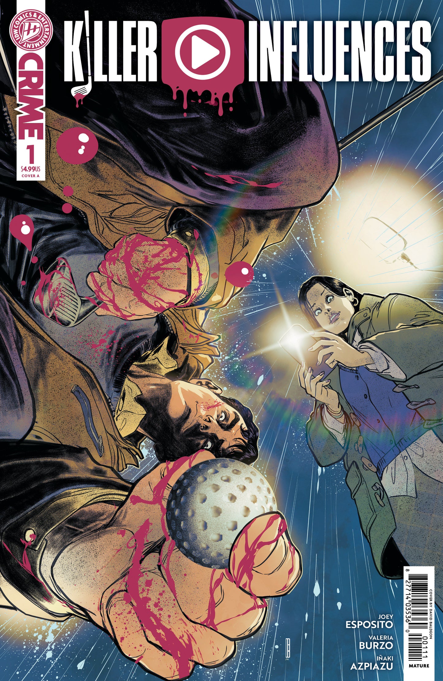 Killer Influences #1 Cover A (Baldeon) ISBN: 82771403536000111 - FOC DATE: 5/24/26 - Release Date: 7/1/26