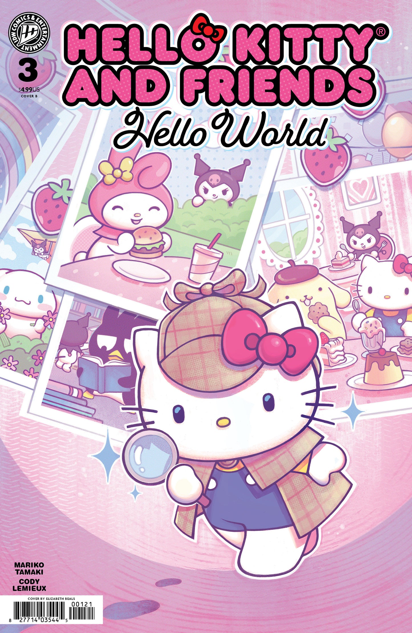 Hello Kitty and Friends: Hello World! #3 Variant B (Beals) ISBN: 82771403544500321 - FOC DATE: 9/20/26 - Release Date: 10/28/26