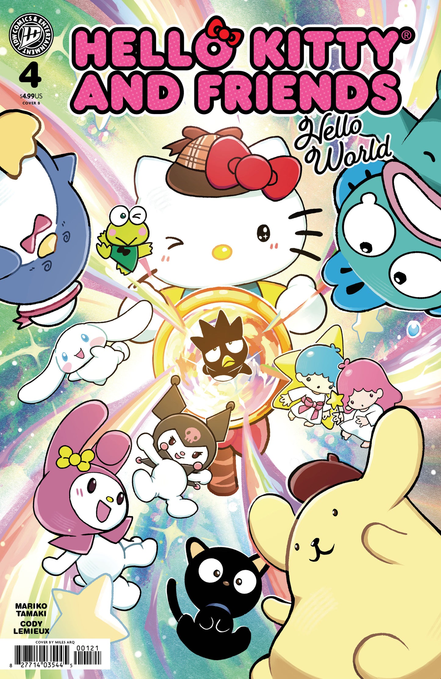 Hello Kitty and Friends: Hello World! #4 Variant B (Arq) ISBN: 82771403544500421 - FOC DATE: 10/11/26 - Release Date: 11/25/26