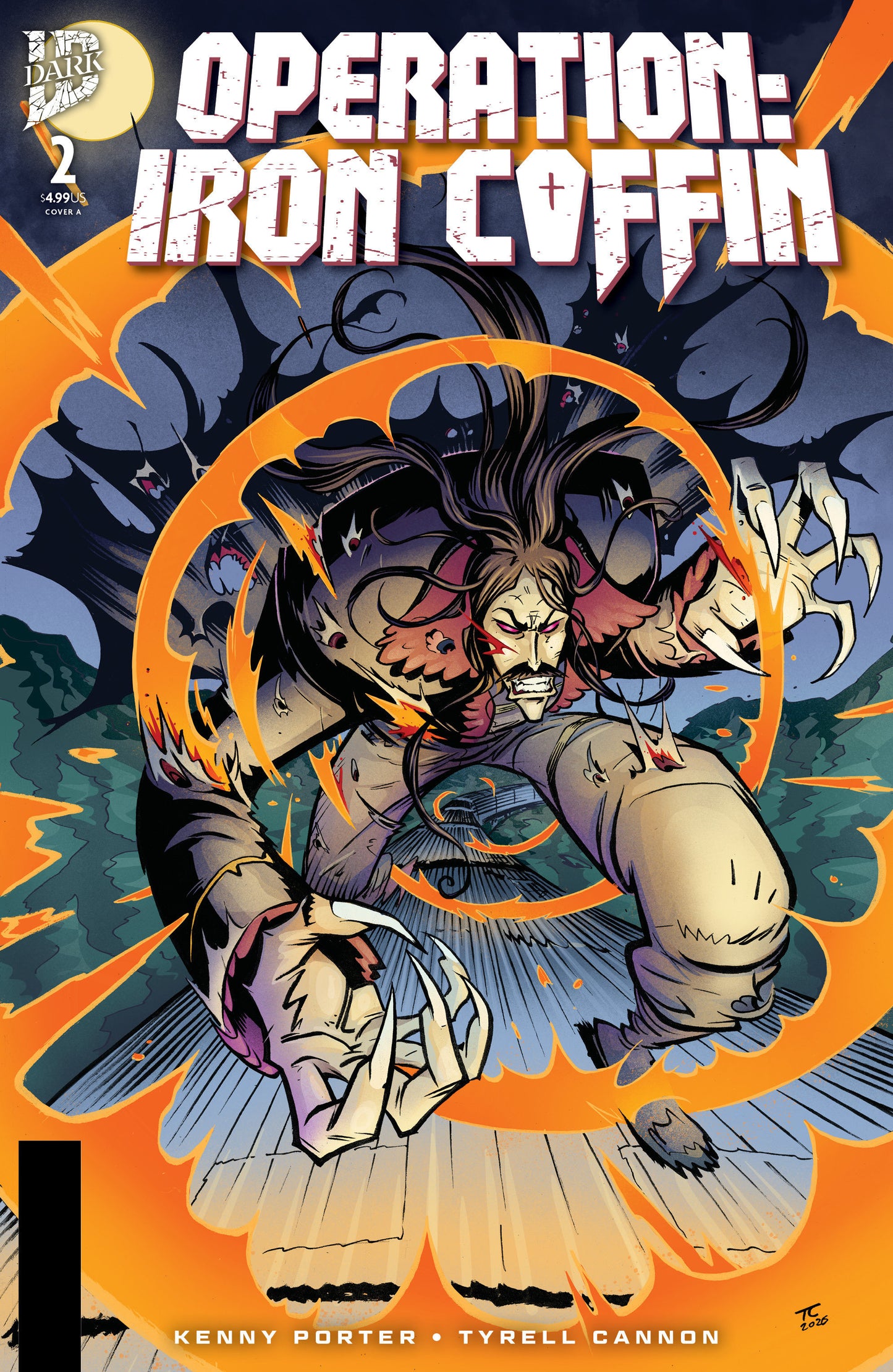 Operation: Iron Coffin #2 Cover A (Cannon) ISBN: 82771403546900211 - FOC DATE: 7/19/26 - Release Date: 8/26/26