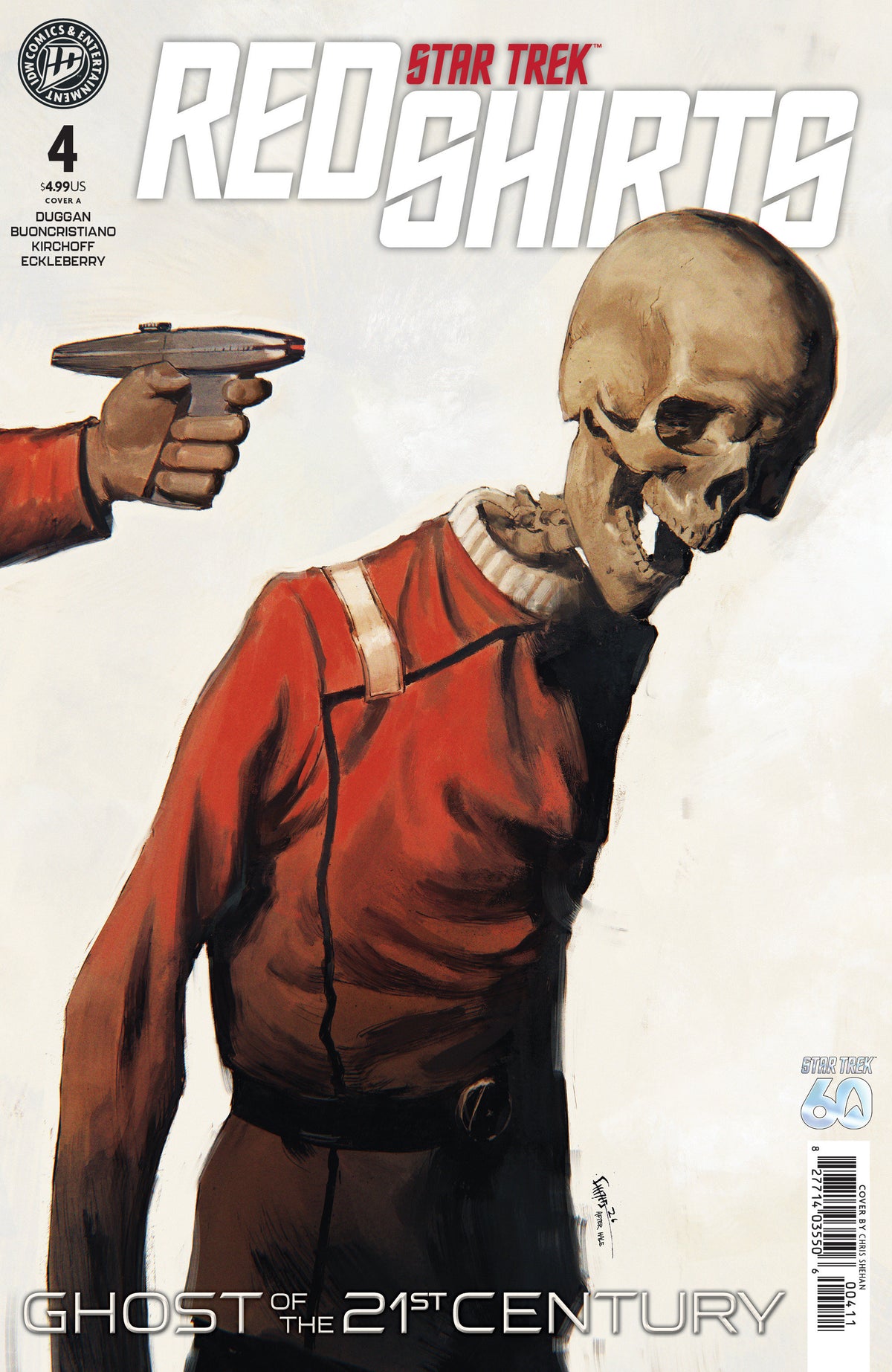 Star Trek: Red Shirts--Ghost of the 21st Century #4 Cover A (Shehan) ISBN: 82771403550600411 - FOC DATE: 10/4/26 - Release Date: 11/11/26
