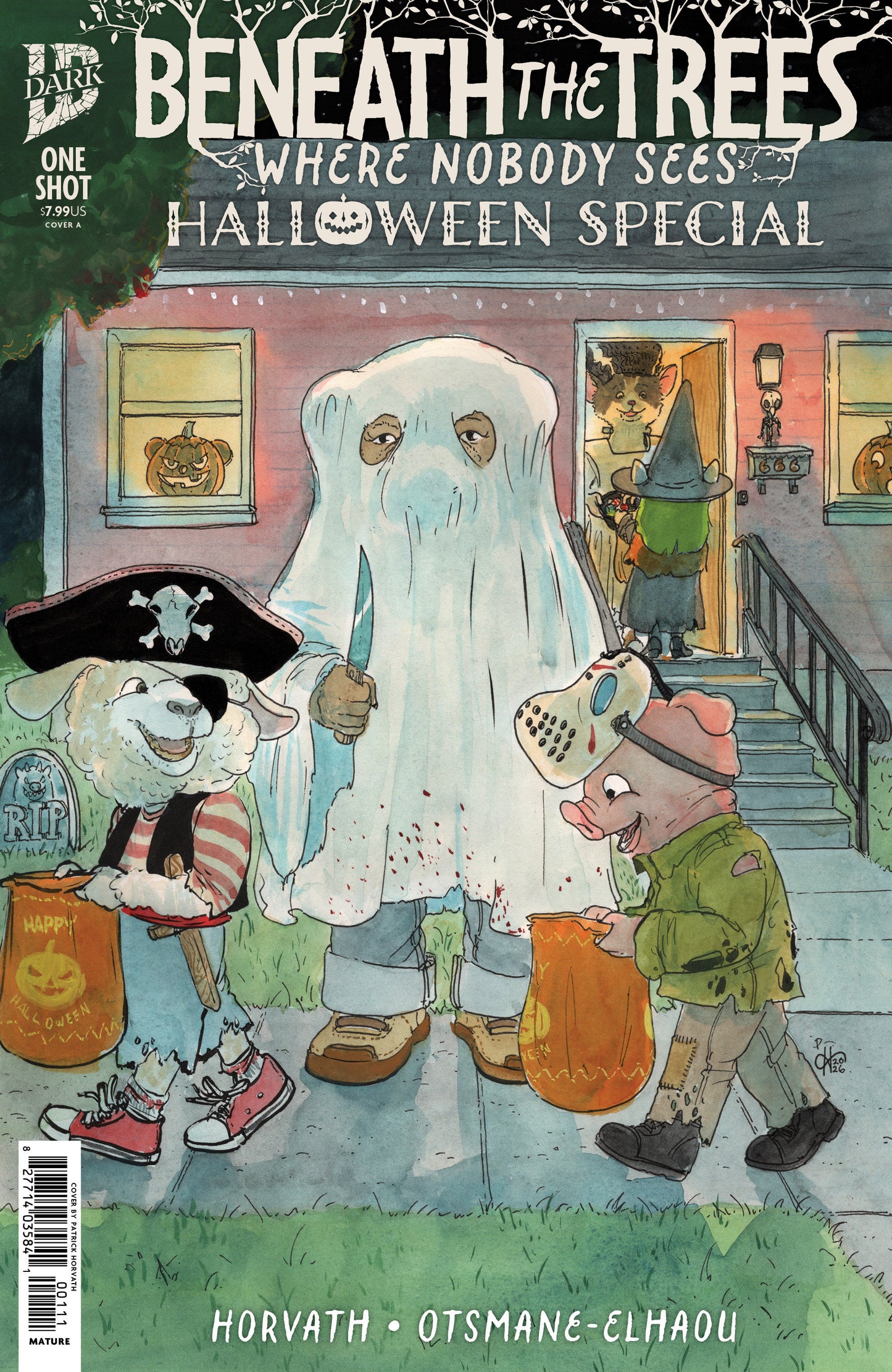 Beneath the Trees Where Nobody Sees Halloween Special Cover A (Horvath) ISBN: 82771403584100111 - FOC DATE: 8/30/26 - Release Date: 10/7/26