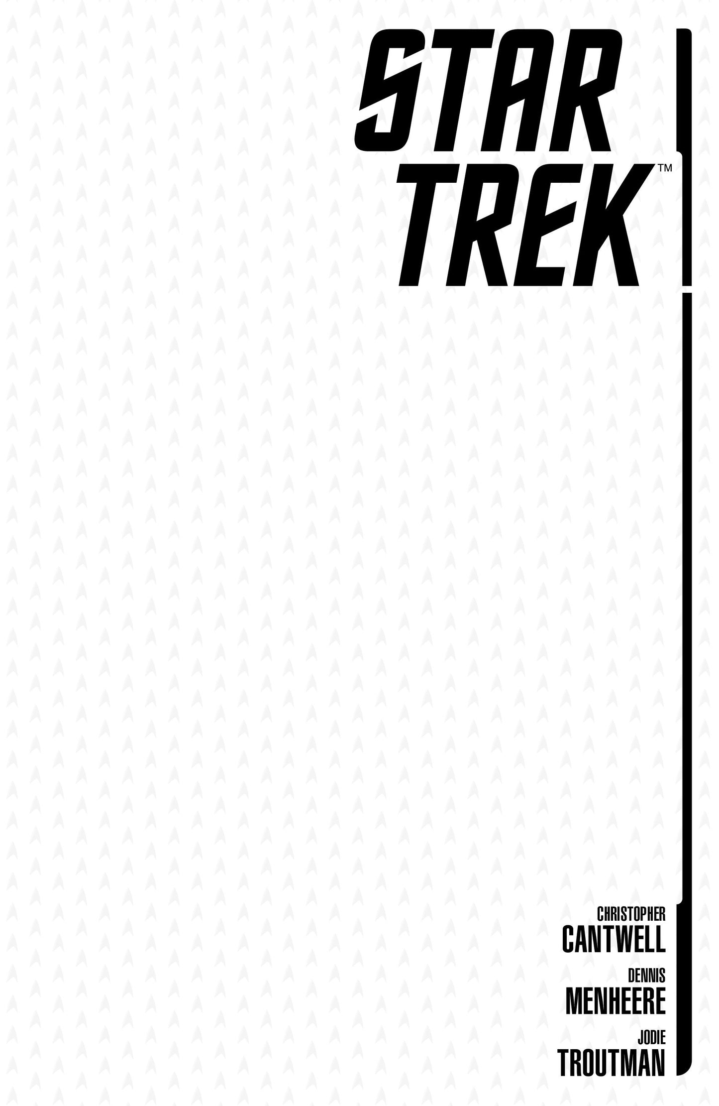 Star Trek (2026) #1 Variant E (Sketch Variant) ISBN: 82771403588900151 - FOC DATE: 8/16/26 - Release Date: 9/23/26