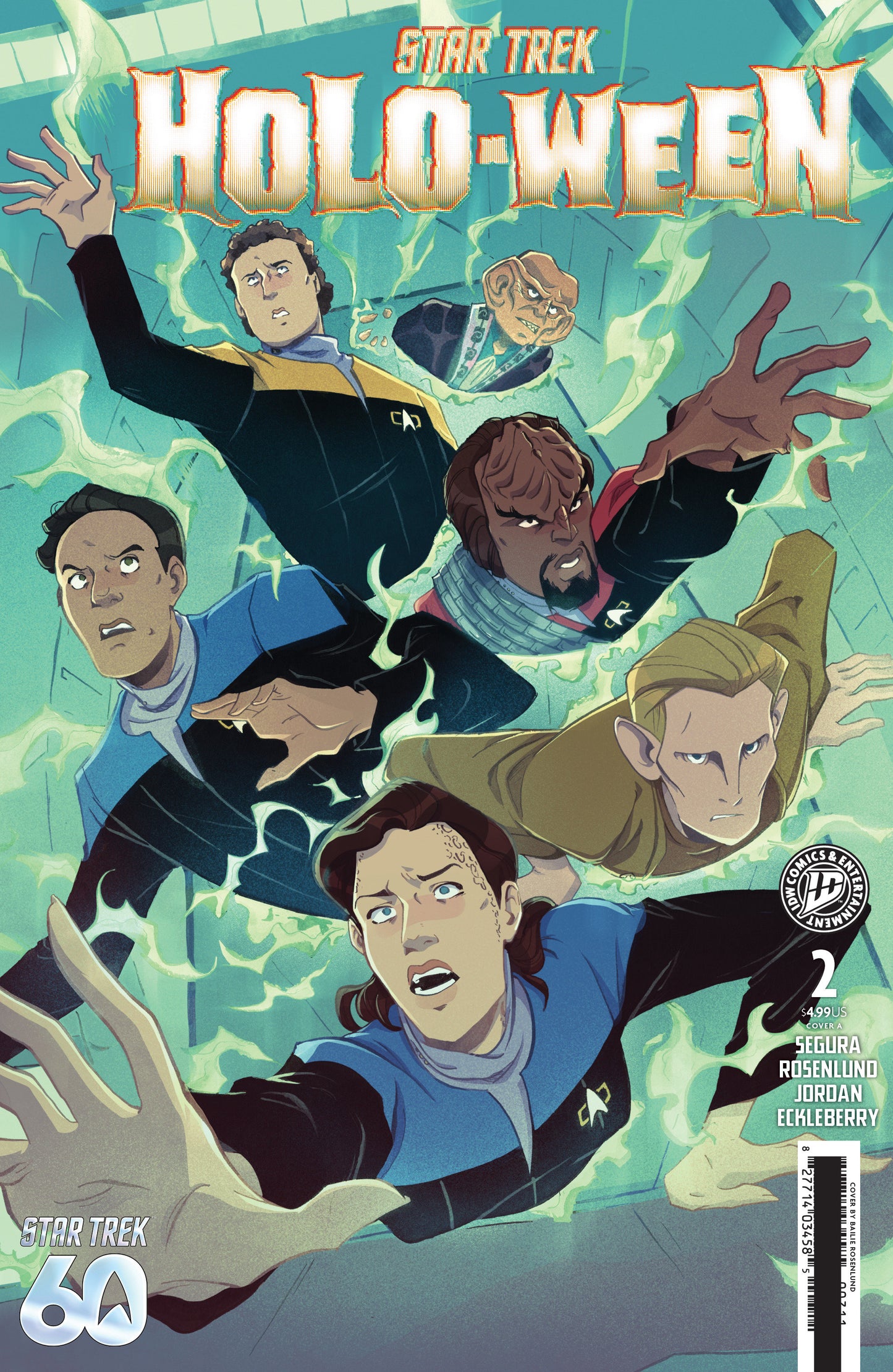 Star Trek: Holo-ween II #2 Cover A (Rosenlund) ISBN: 82771403591900211 - FOC DATE: 8/30/26 - Release Date: 10/14/26