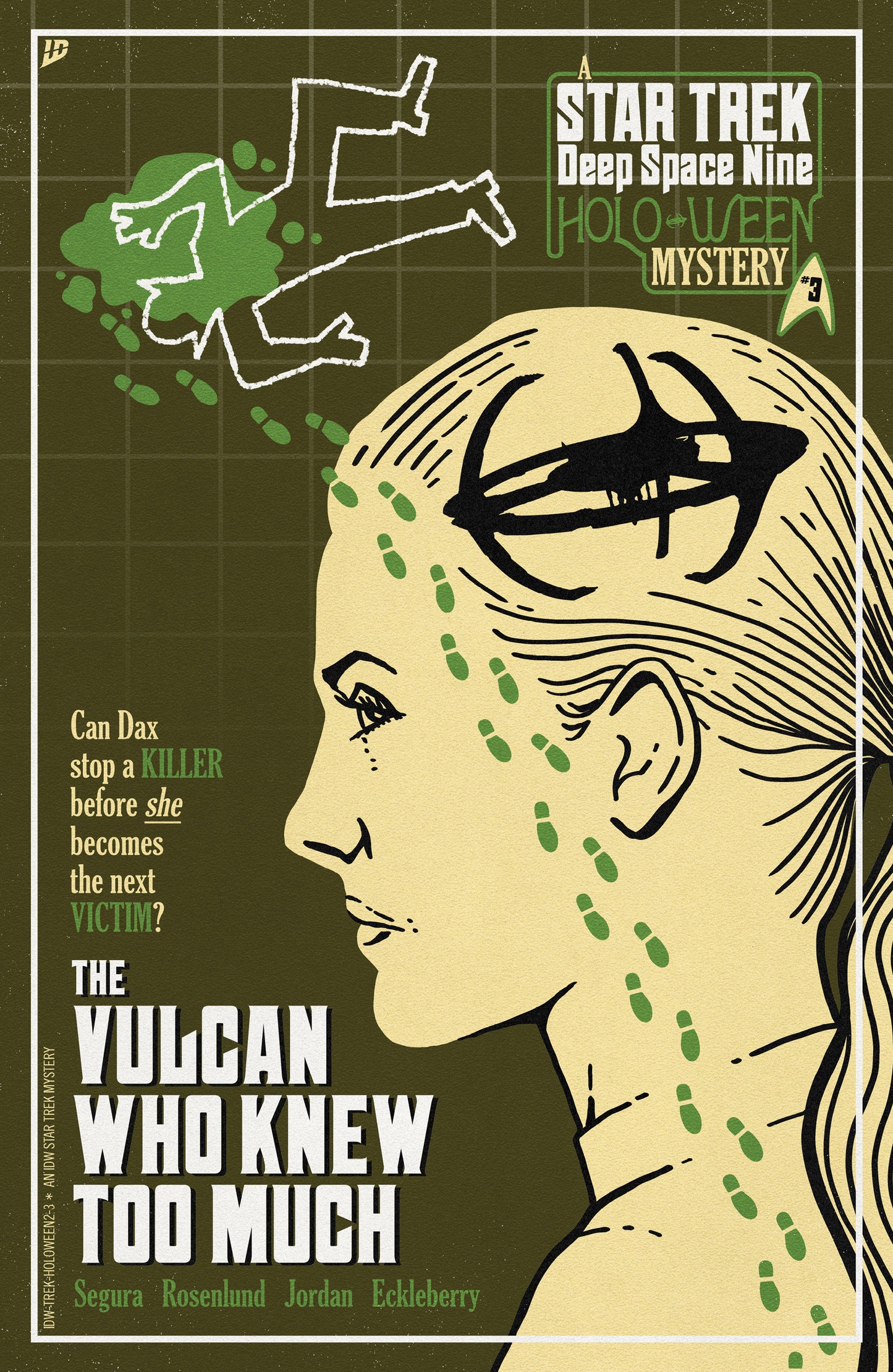 Star Trek: Holo-ween II #3 Variant B (Lendl) ISBN: 82771403591900321 - FOC DATE: 8/30/26 - Release Date: 10/21/26