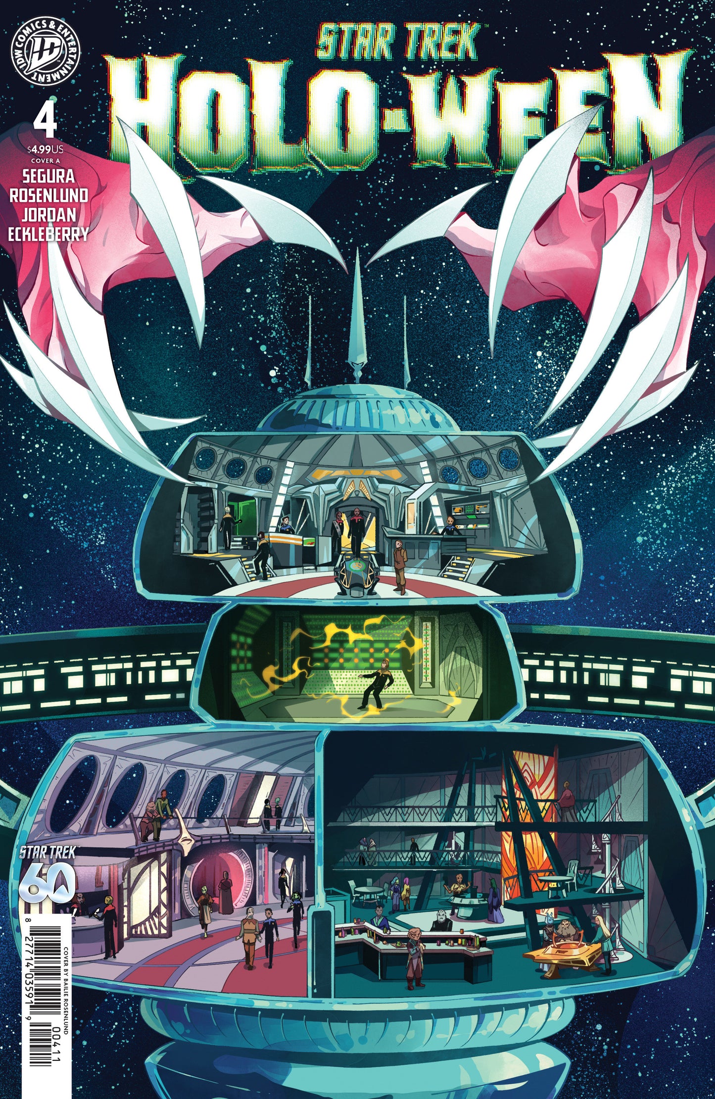Star Trek: Holo-ween II #4 Cover A (Rosenlund) ISBN: 82771403591900411 - FOC DATE: 8/30/26 - Release Date: 10/28/26