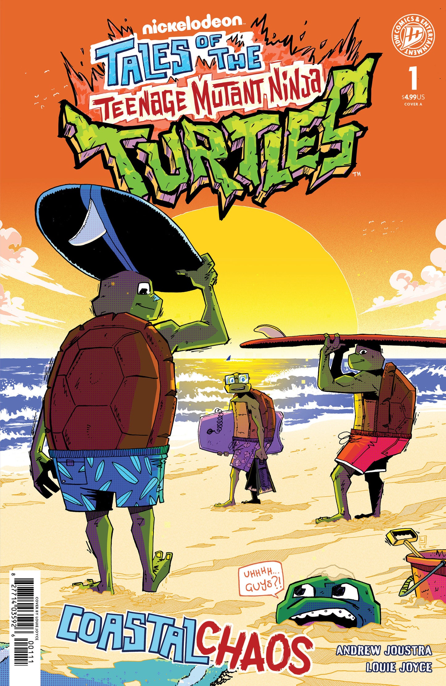 Tales of the Teenage Mutant Ninja Turtles: Coastal Chaos #1 Cover A (Joyce) ISBN: 82771403592600111 - FOC DATE: 8/2/26 - Release Date: 9/9/26