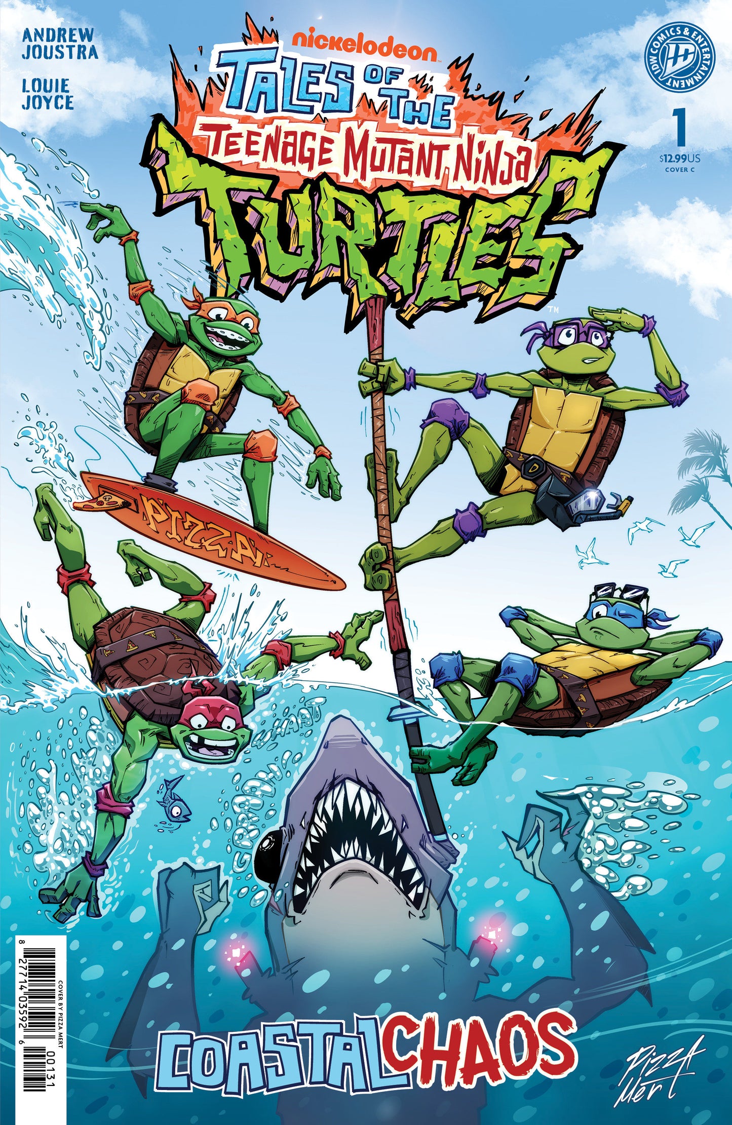 Tales of the Teenage Mutant Ninja Turtles: Coastal Chaos #1 Variant C Foil (Pizza Mert) ISBN: 82771403592600131 - FOC DATE: 8/2/26 - Release Date: 9/9/26