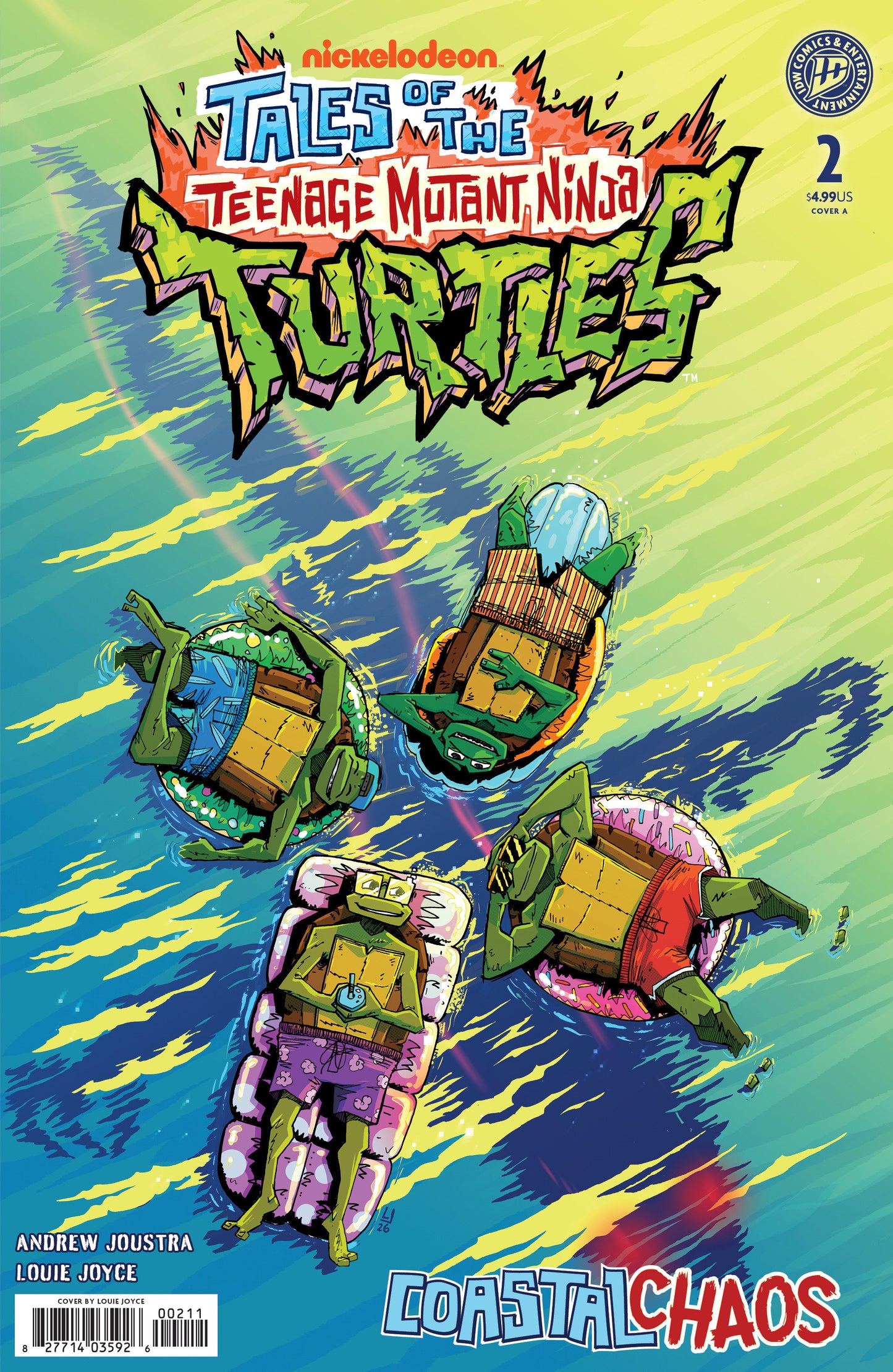 Tales of the Teenage Mutant Ninja Turtles: Coastal Chaos #2 Cover A (Joyce) ISBN: 82771403592600211 - FOC DATE: 9/13/26 - Release Date: 10/21/26