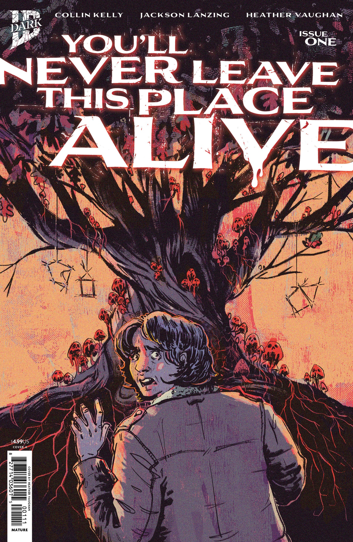 You'll Never Leave This Place Alive #1 Cover A (Vaughan) ISBN: 82771403601500111 - FOC DATE: 9/6/26 - Release Date: 10/14/26