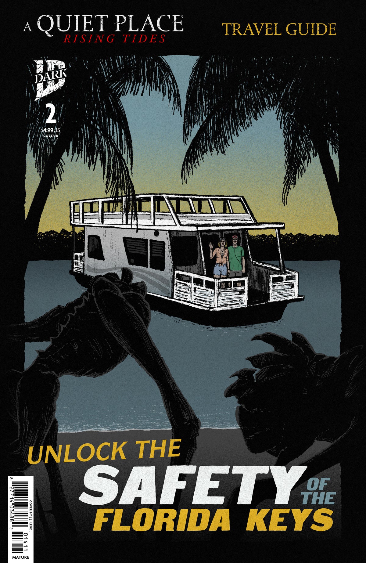 A Quiet Place: Rising Tides #2 Variant B (Lendl Florida Travel Guide Set) ISBN: 82771403609100221 - FOC DATE: 11/29/26 - Release Date: 1/13/27
