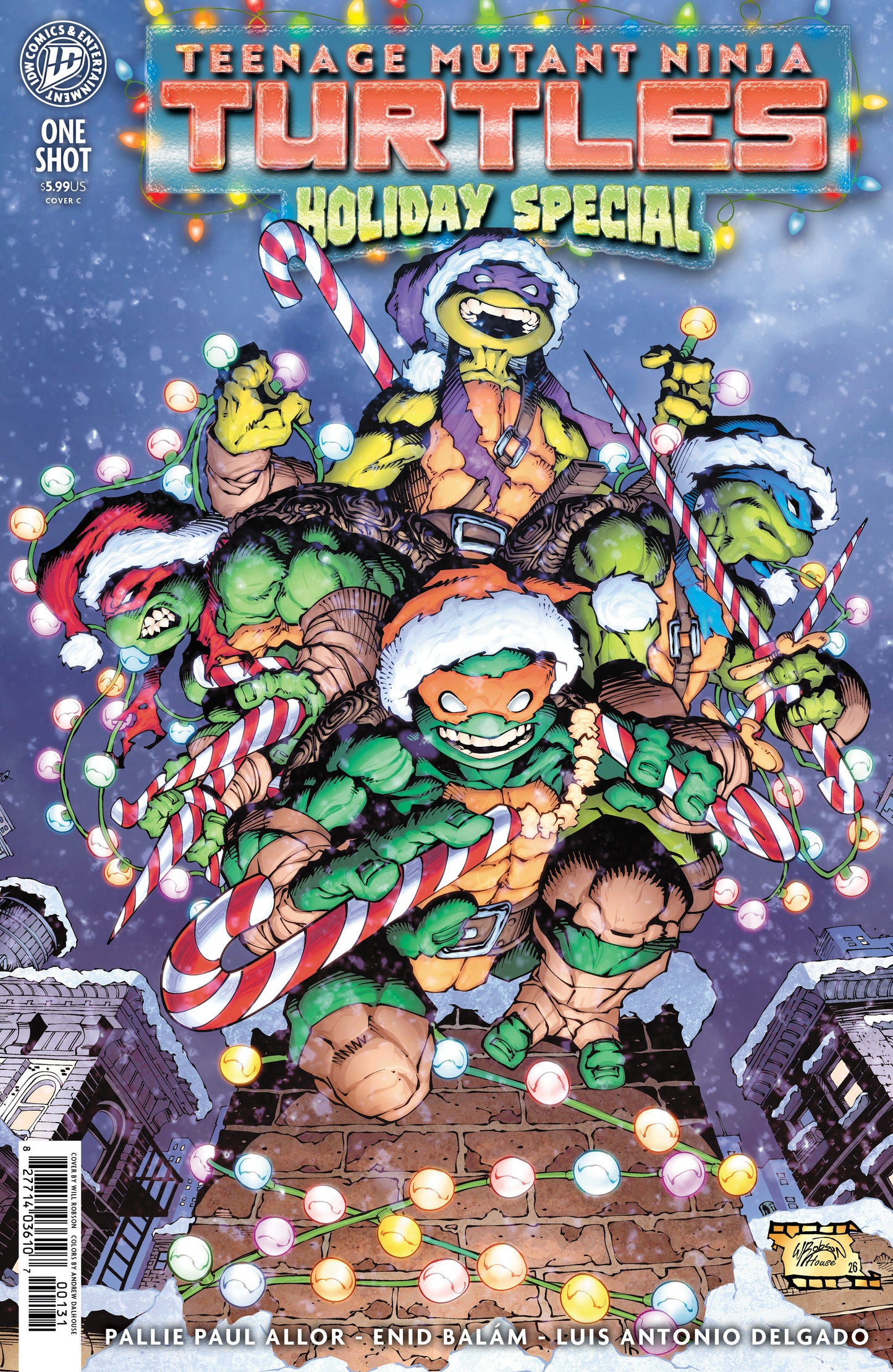 Teenage Mutant Ninja Turtles: Holiday Special Variant C (Robson) ISBN: 82771403610700131 - FOC DATE: 10/25/26 - Release Date: 12/9/26