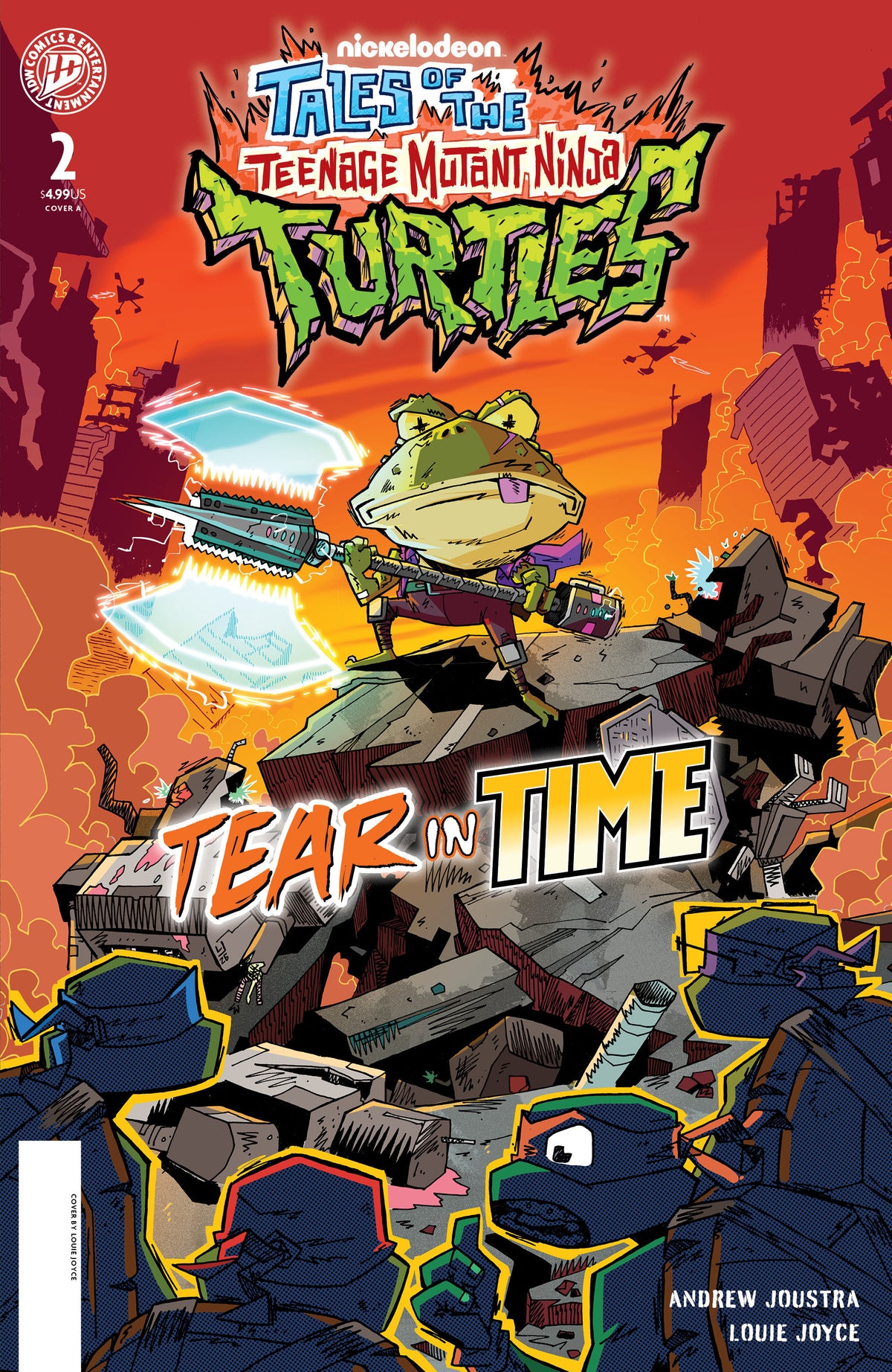 Tales of the Teenage Mutant Ninja Turtles: Tear in Time #2 Cover A (Joyce) ISBN: 82771403622000211 - FOC DATE: 11/29/26 - Release Date: 1/20/27