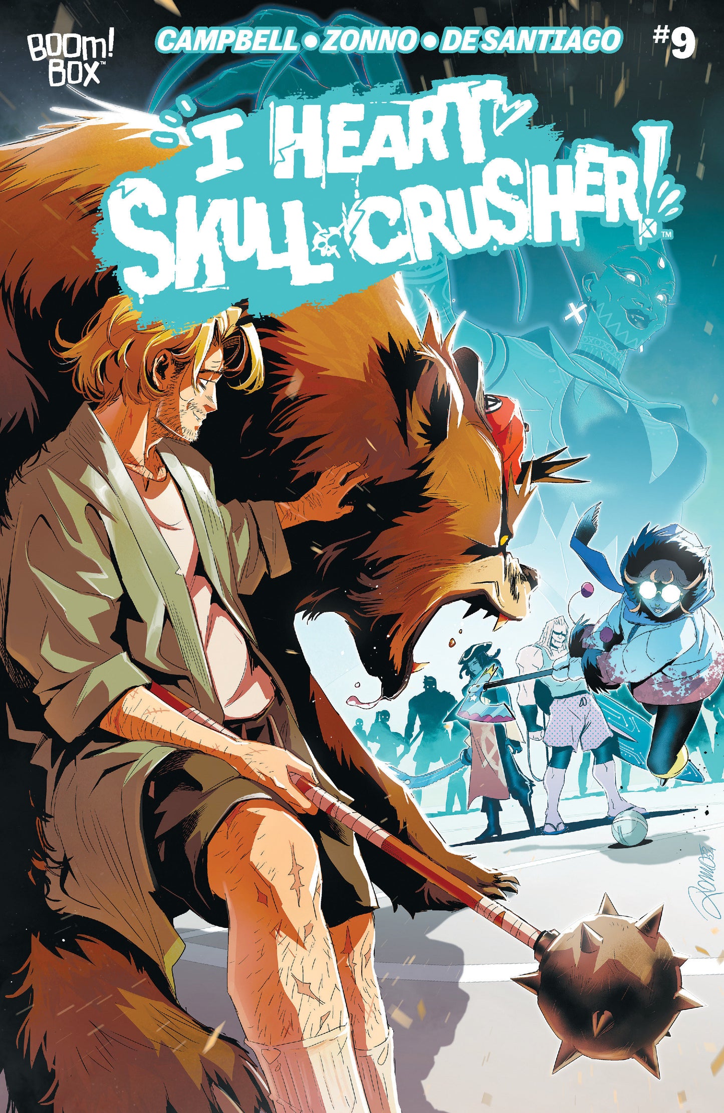 I Heart Skull-Crusher! #9 A Main (Dressed, Zonno) - Release Date: 5/7/25