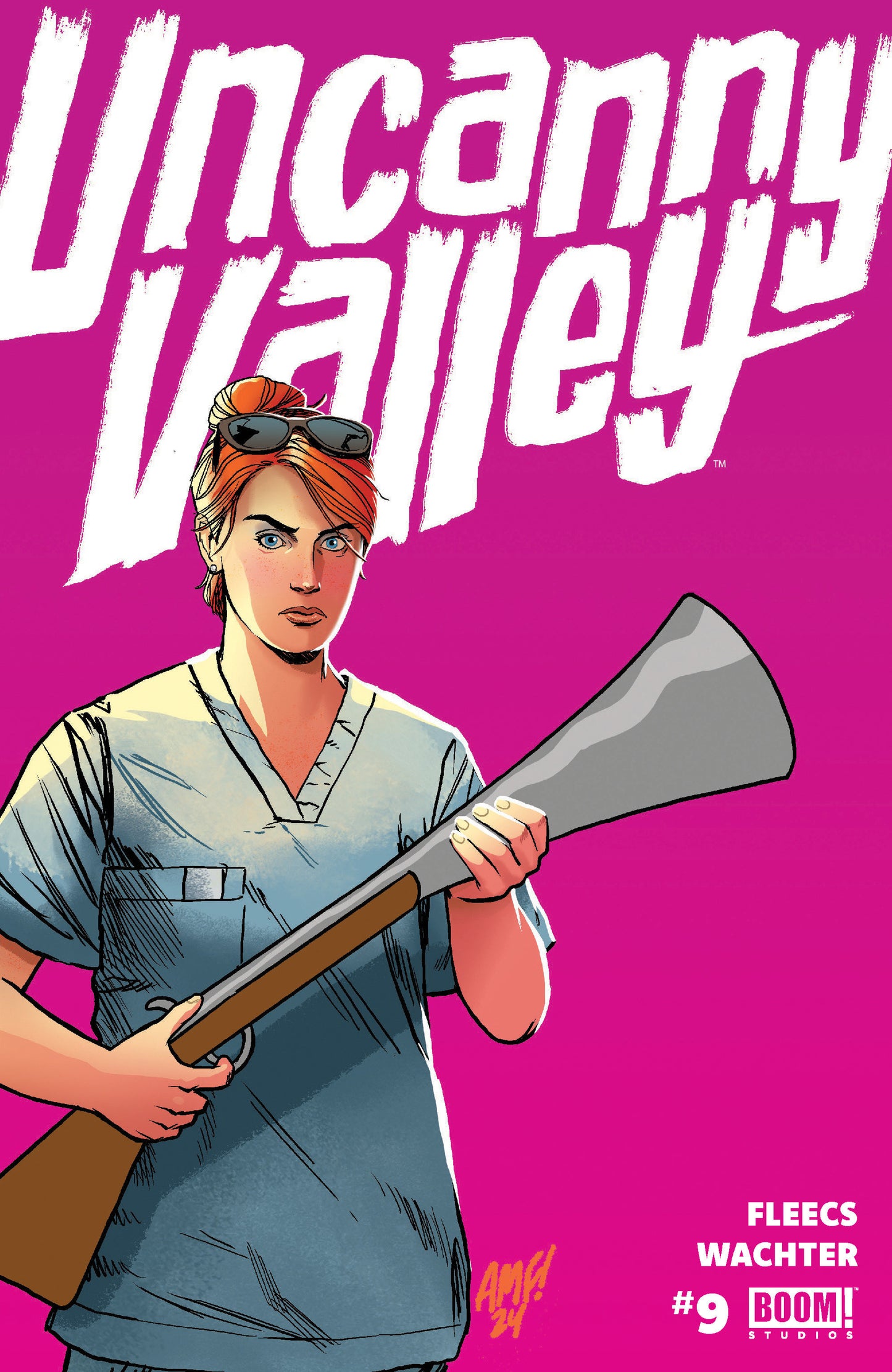 Uncanny Valley #9 B Variant (Dressed, Wachter) - Release Date: 5/7/25