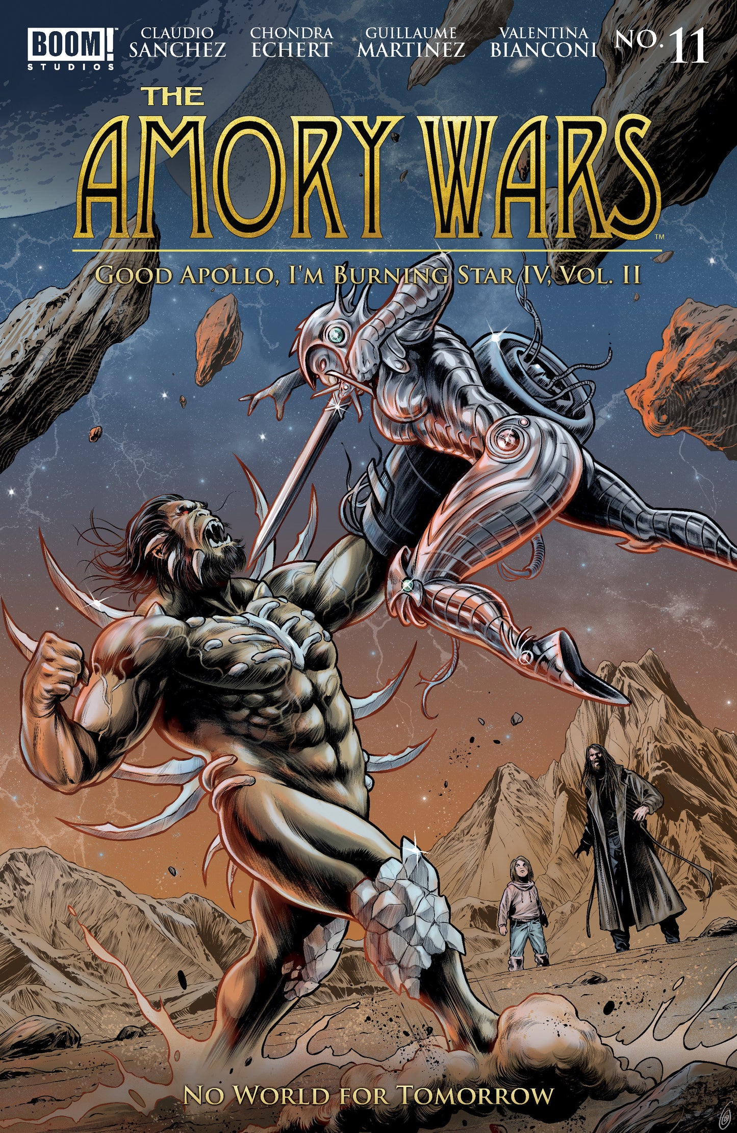 The Amory Wars: No World for Tomorrow #11 A Main (Dressed, Gugliotta) - Release Date: 05/28/2025