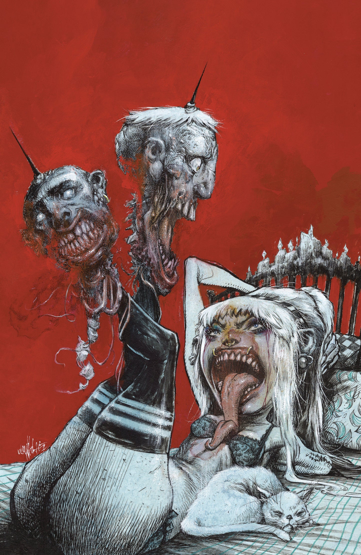 Hello Darkness #14 C Variant (Full Art, Wayshak) - 9/10/25 - Release Date: 9/10/25