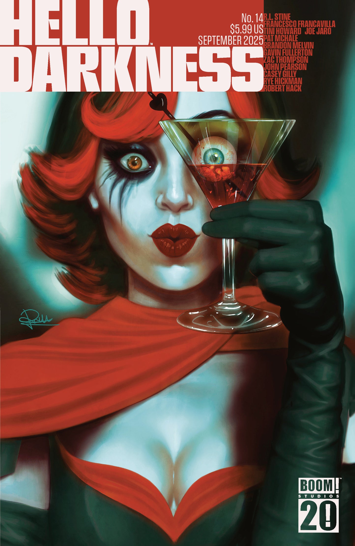 Hello Darkness #14 D BOOM 20th Anniversary Variant (Dressed, Puebla) - 9/10/25 - Release Date: 9/10/25