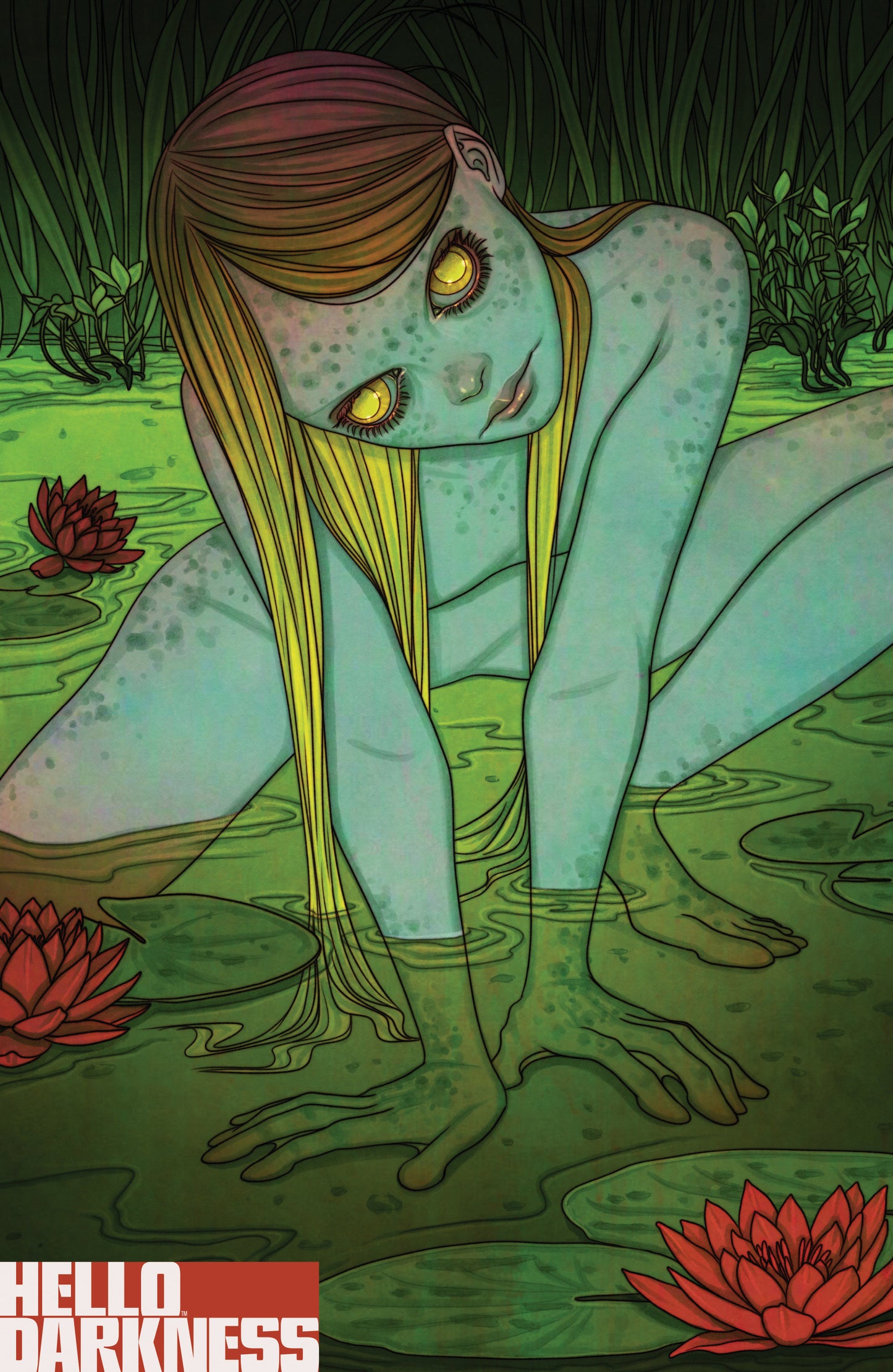 Hello Darkness #26 B Variant (Dressed, Frison) ISBN: 84428401112926021 - FOC DATE: 9/20/26 - Release Date: 10/28/26
