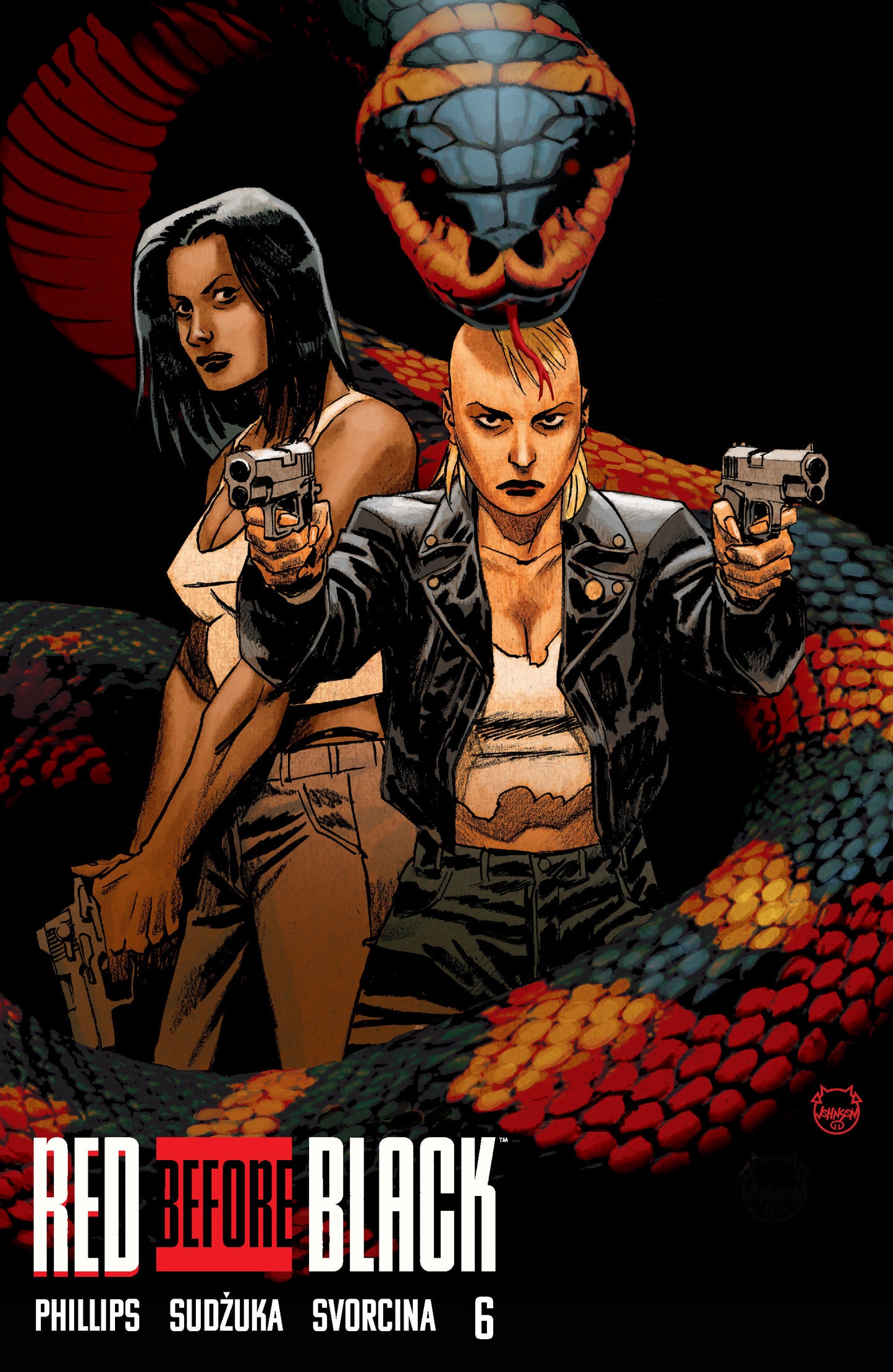 Red Before Black #6 B Variant (Dressed, Johnson) - Release Date: 7/16/25